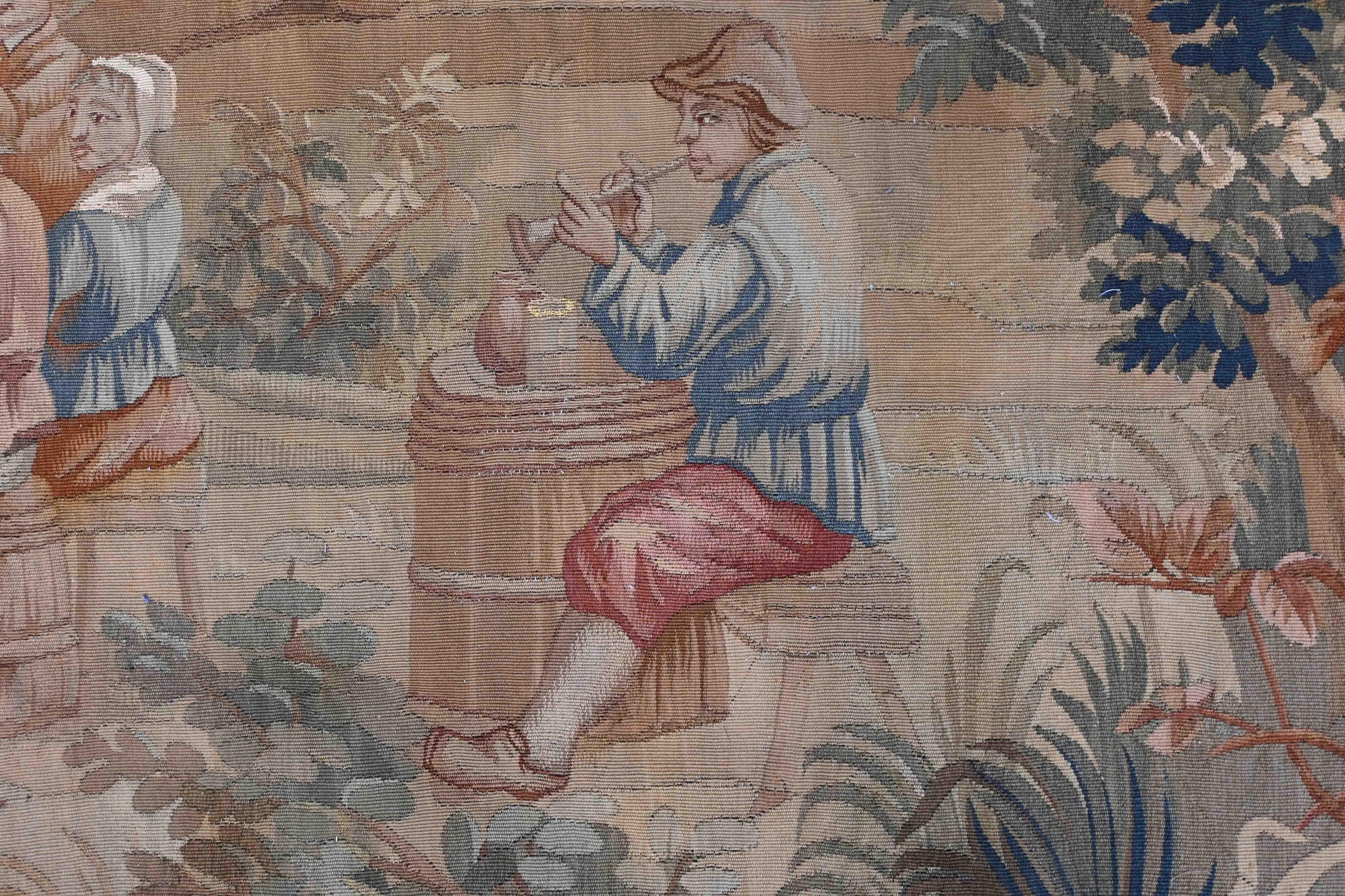 Tapestry Manufacture Aubusson 19th Century 