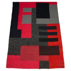 Wandteppich 'Rød Høst' Entworfen von Kirsten Gregers Jensen Wandteppich 'Rød Høst' Entworfen von Kirsten Gregers Jensen