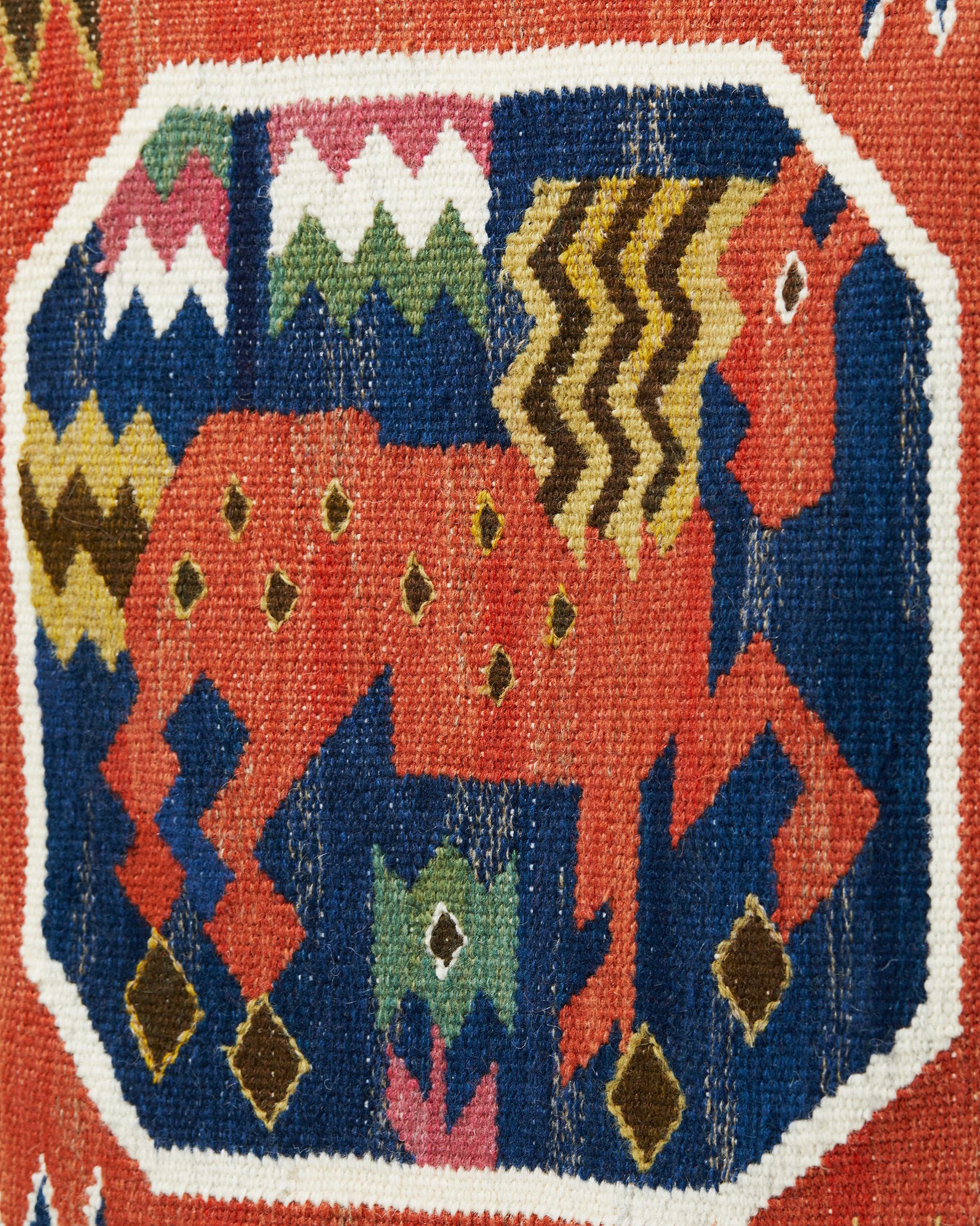 Scandinavian Modern Tapestry ‘Red Horse’ Designed by Märta Måås-Fjetterström for MMF AB, Sweden