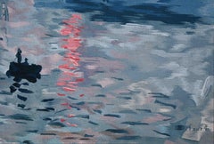 Tapestry Robert Four Aubusson - Claude Monet "Impression, Sunrise" - N 1627