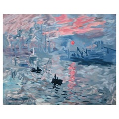 Tapisserie Robert The Aubusson - Claude Monet "Impression, lever de soleil" - N 1627