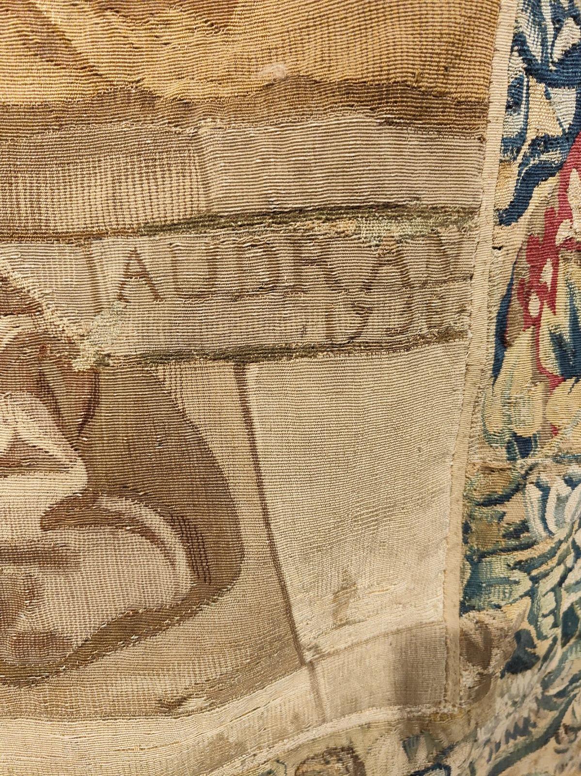 Tapestry   Royal Manufacture of Aubusson, Louis XVI period 1738 at the Gobelins  For Sale 2