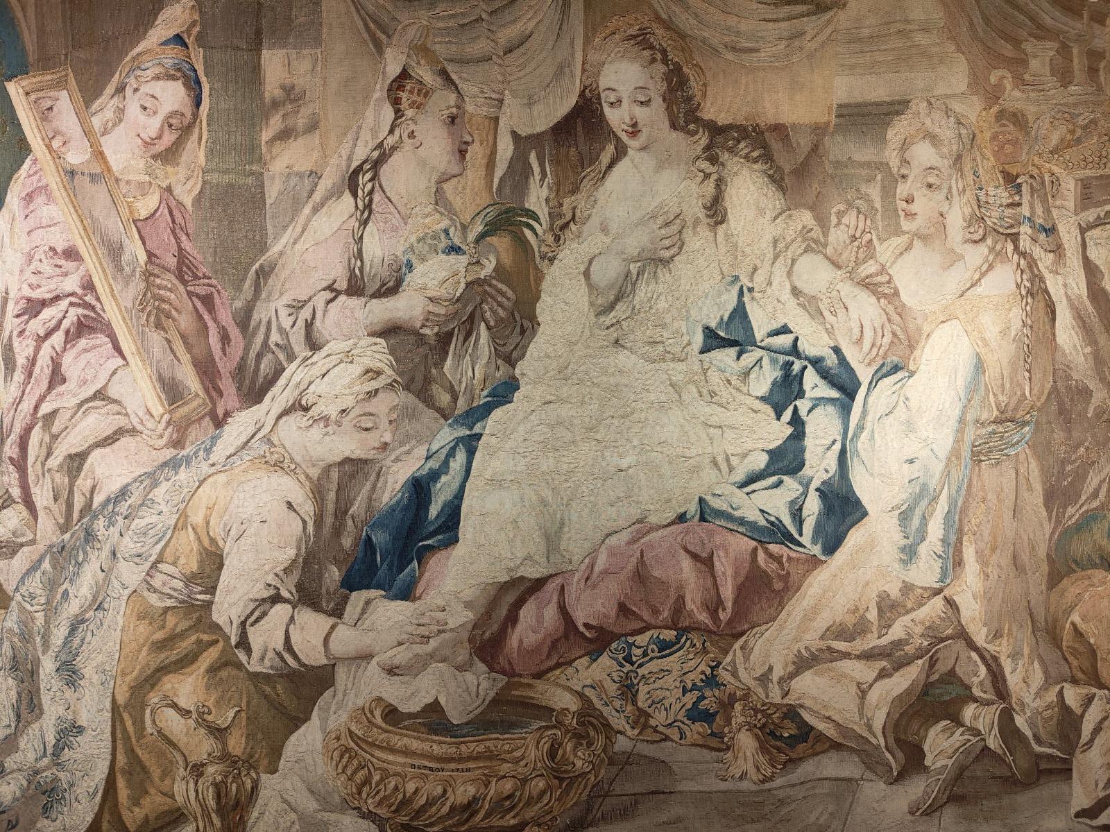 French Tapestry   Royal Manufacture of Aubusson, Louis XVI period 1738 at the Gobelins  For Sale