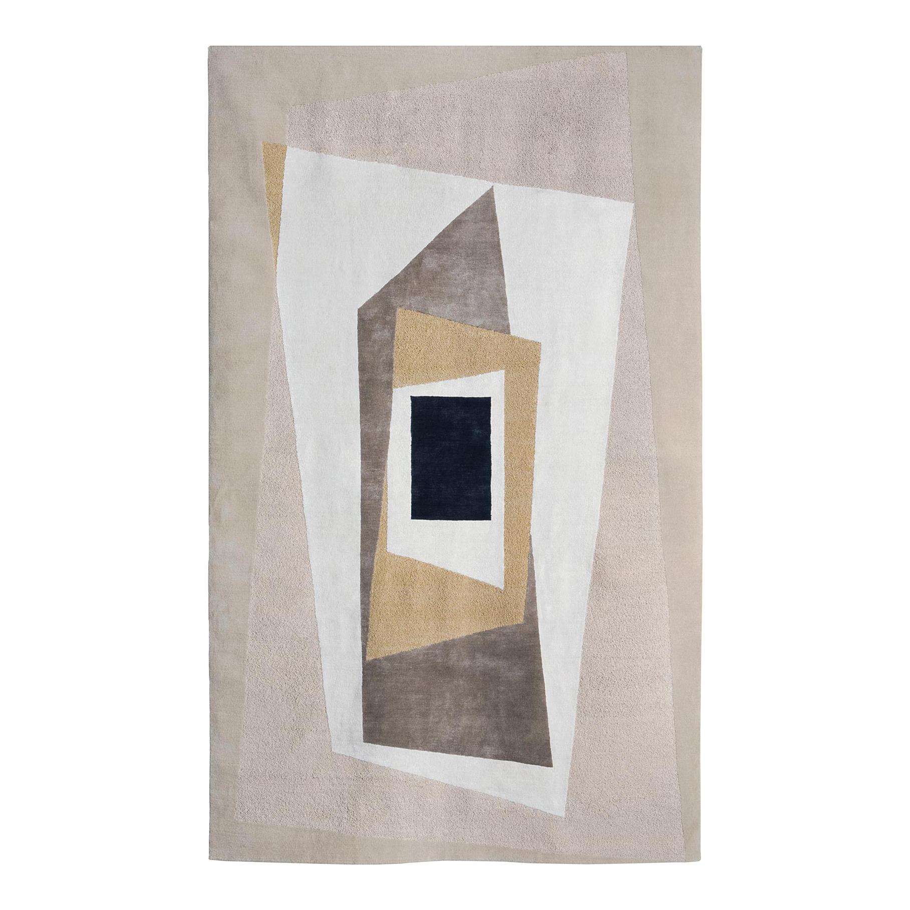 Produced in association with the Josef and Anni Albers Foundation.

The design for this beautiful rug is based on a tapestry study that is part of MoMA's permanent collection.

Albers is one of the most influential textile artists of the 20th