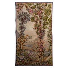 Tapestry / tapestry with the motif of birds at the pond, height 212 X 122 cm