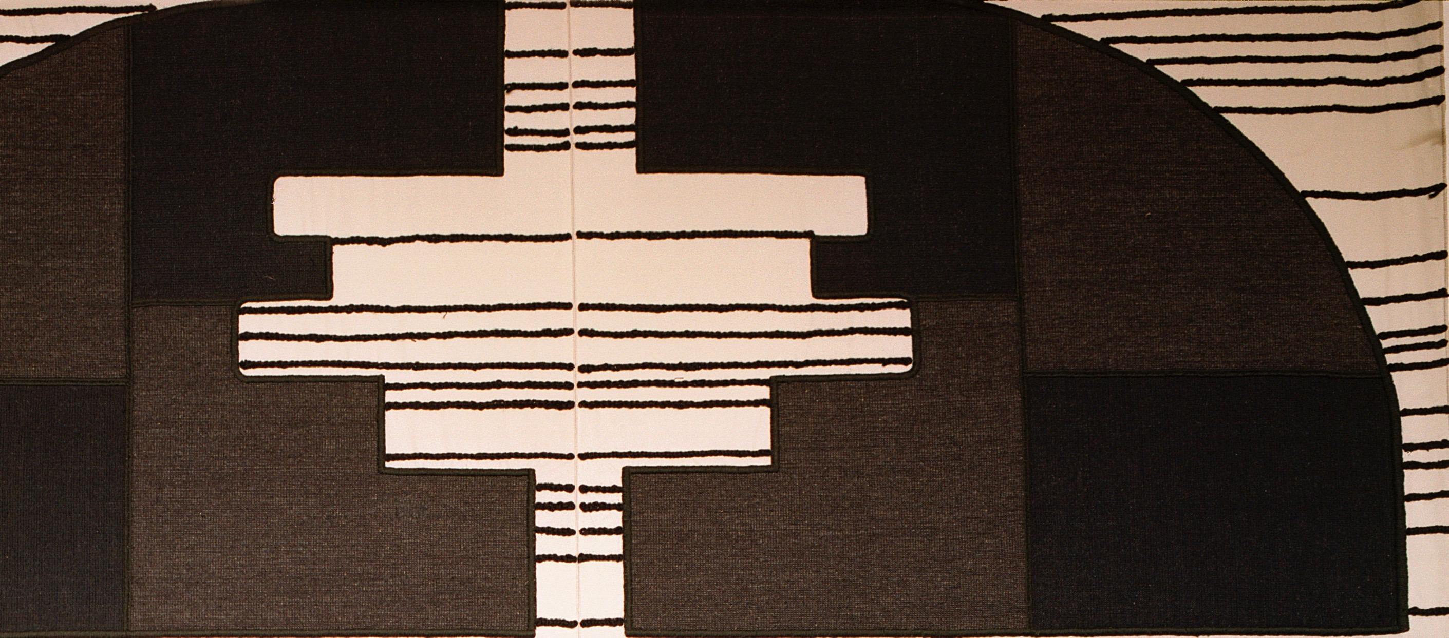 French 1970s Large Tapestry by François Stahly