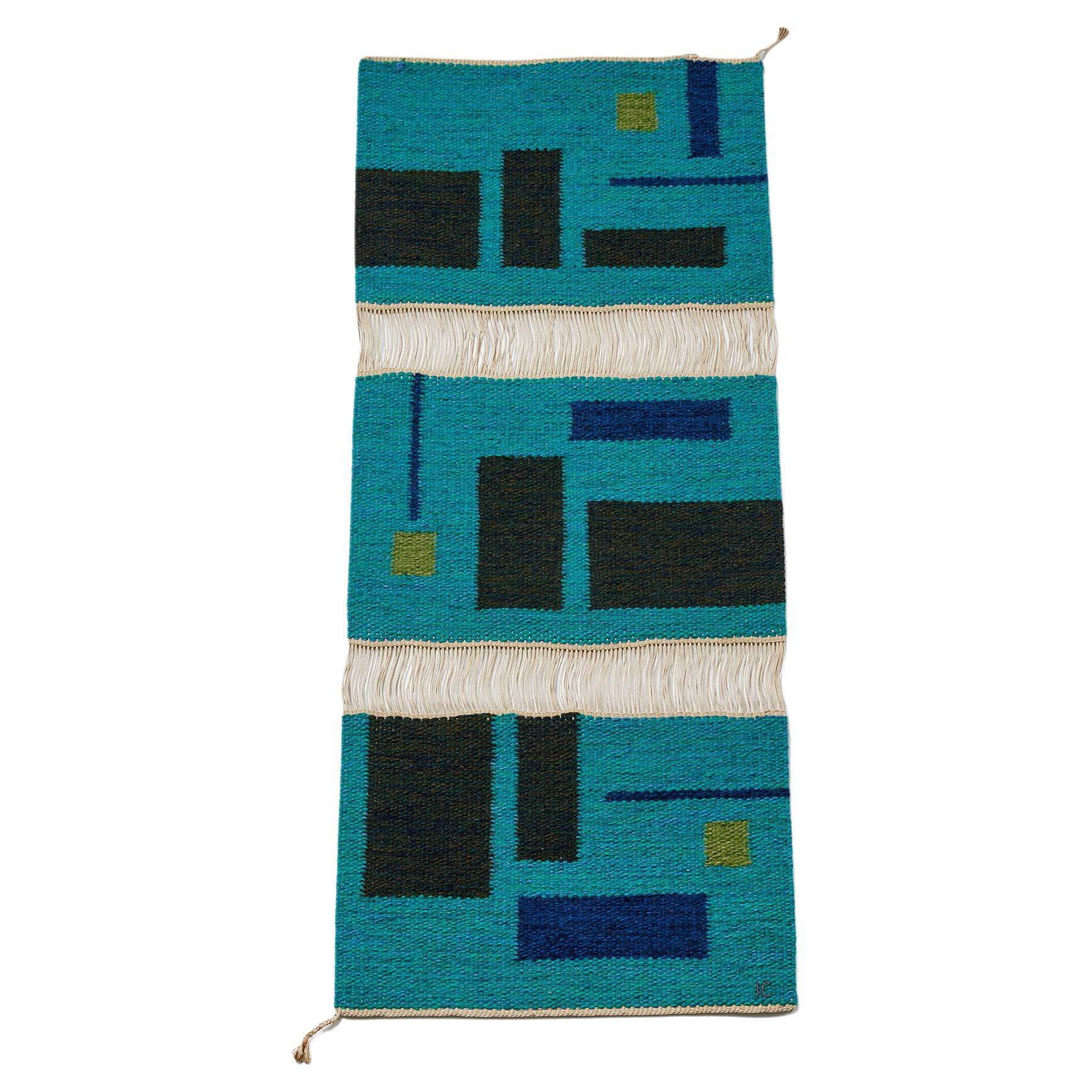 Tapestry ‘Vävnad’ Designed by Ingemar Callenberg for Gammelstads Handväveri AB For Sale