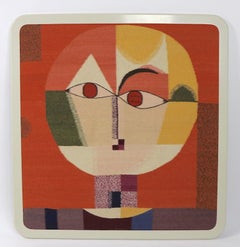 Wool Tapestry Version of Paul Klee Senecio
