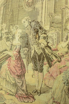 Tapestry with a Genre Scene, circa 1920