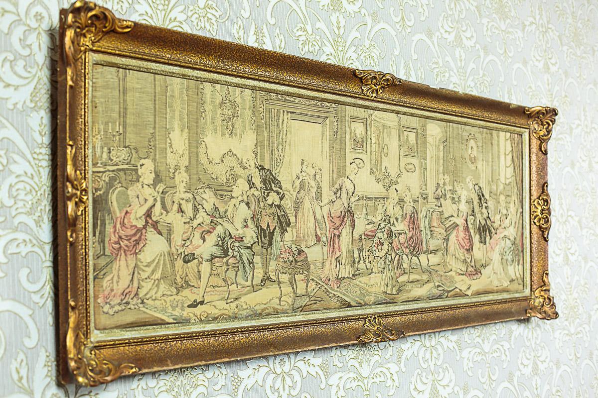 Early 20th Century Tapestry with a Genre Scene, circa 1920