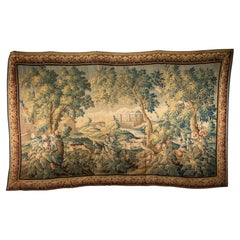 Tapestry. Wool, silk. Possibly Aubusson, France, 18th century.
