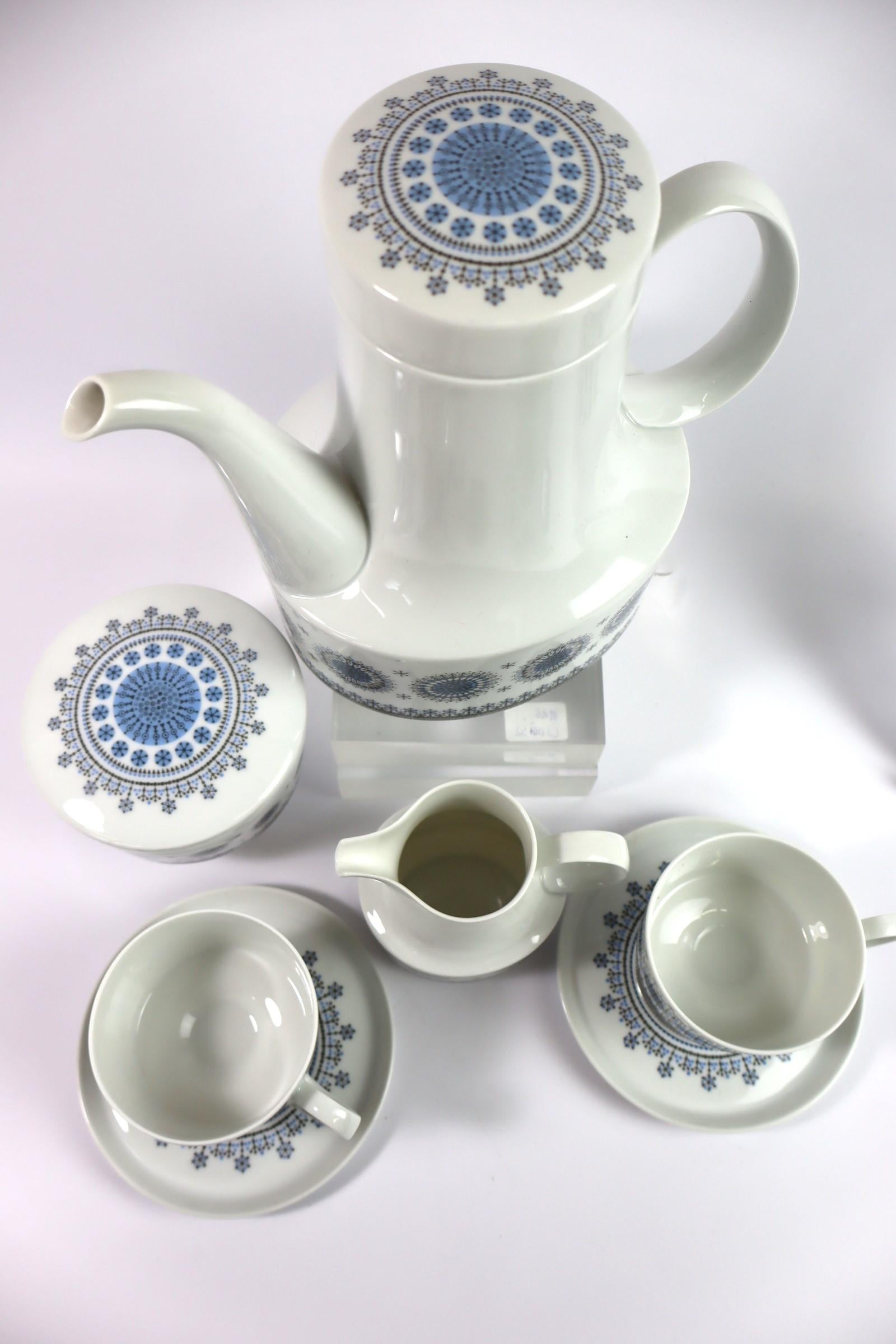 Tapio Wirkala for Rosenthal Studio Line: complete coffee set 