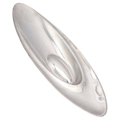Tapio Wirkkala 1962 Finlandia, vassoio scultoreo in sterling .916