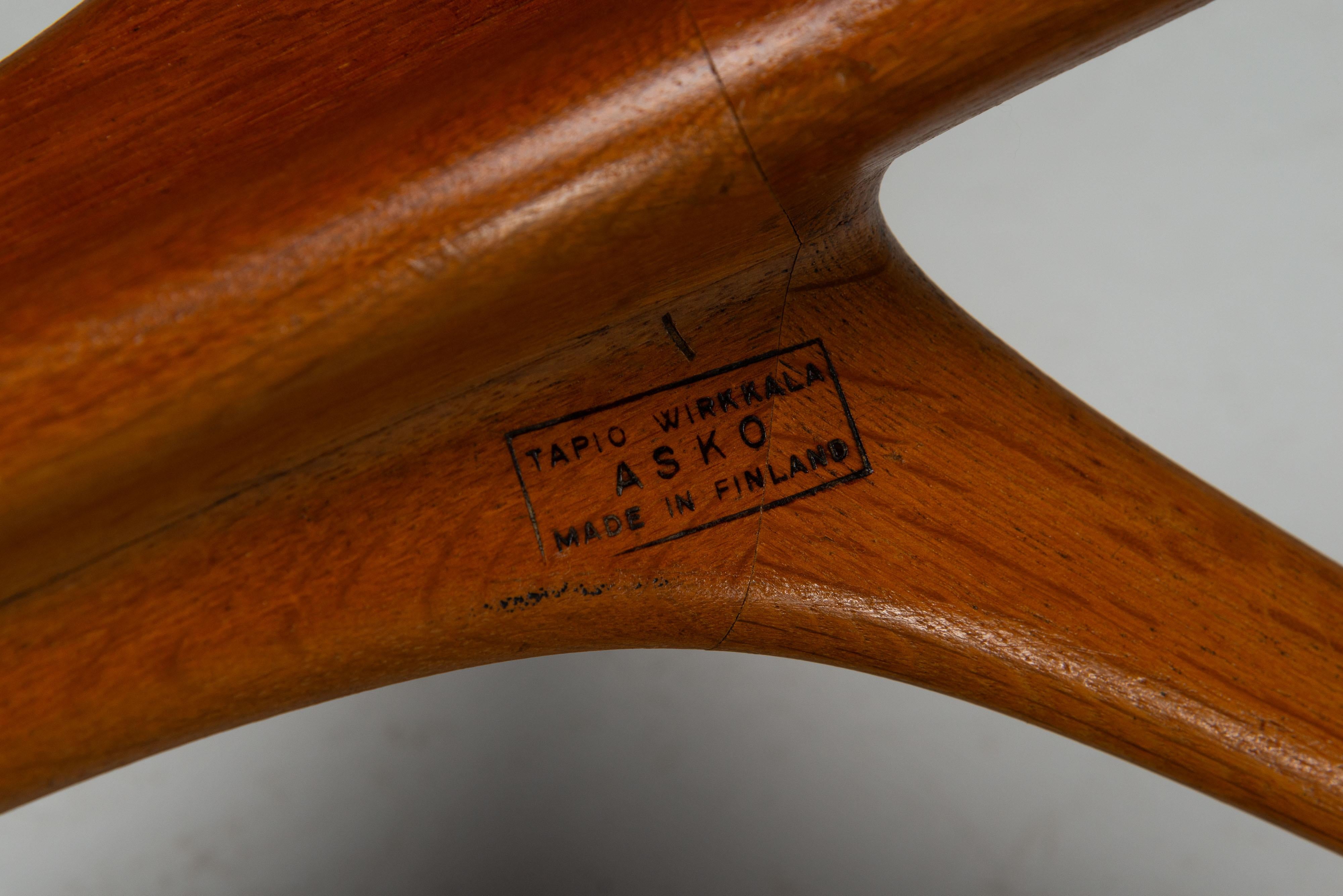 Tapio Wirkkala 9020 coffee table by Asko Finland 1958 en vente 11