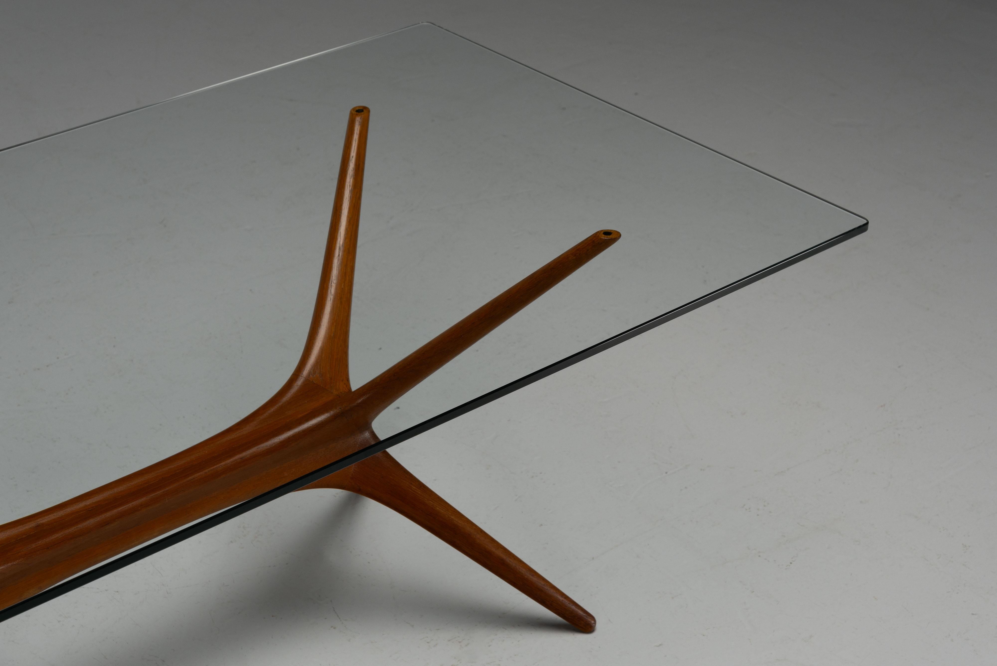Tapio Wirkkala 9020 coffee table by Asko Finland 1958 en vente 1