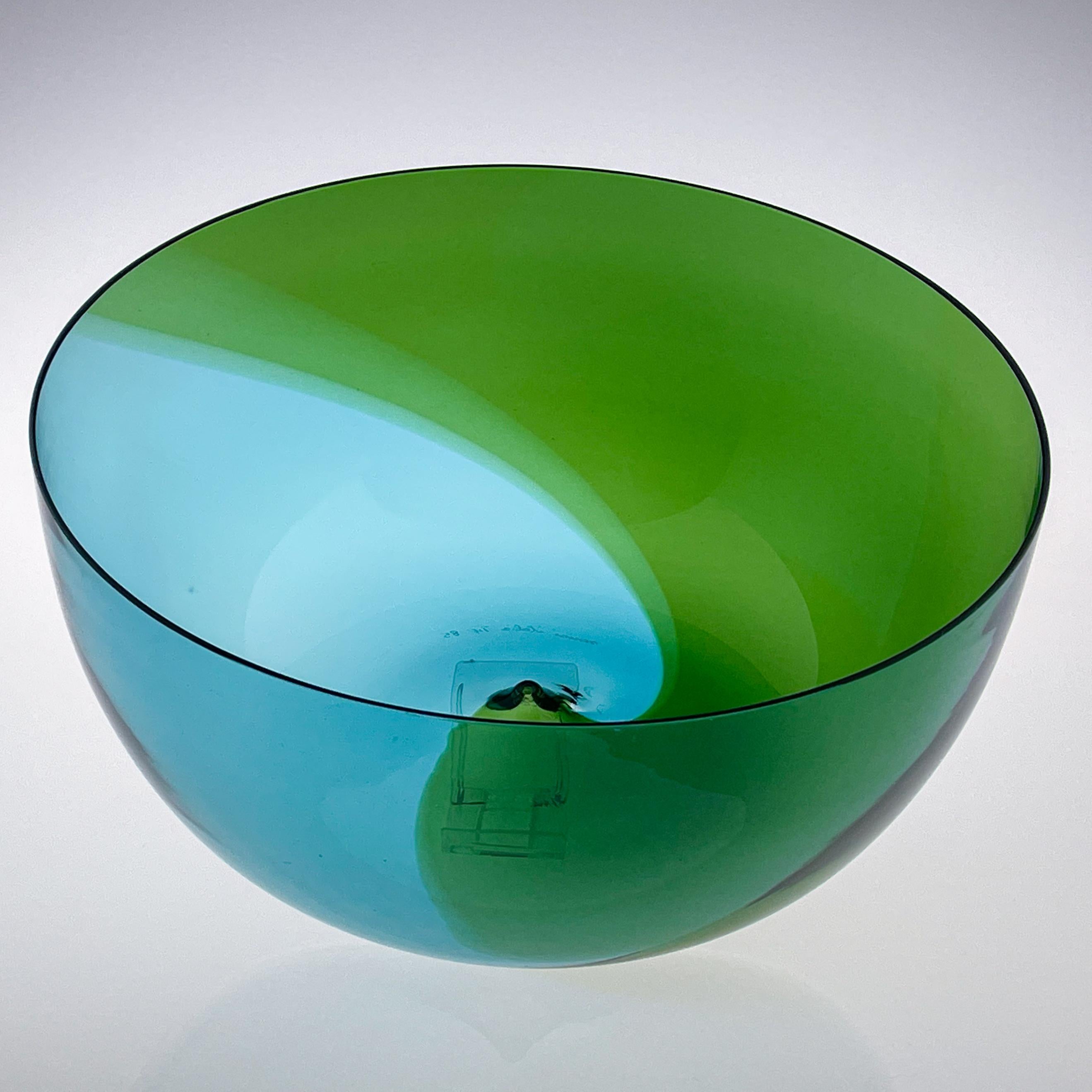 Late 20th Century Murano Tapio Wirkkala Art Glass bowl 