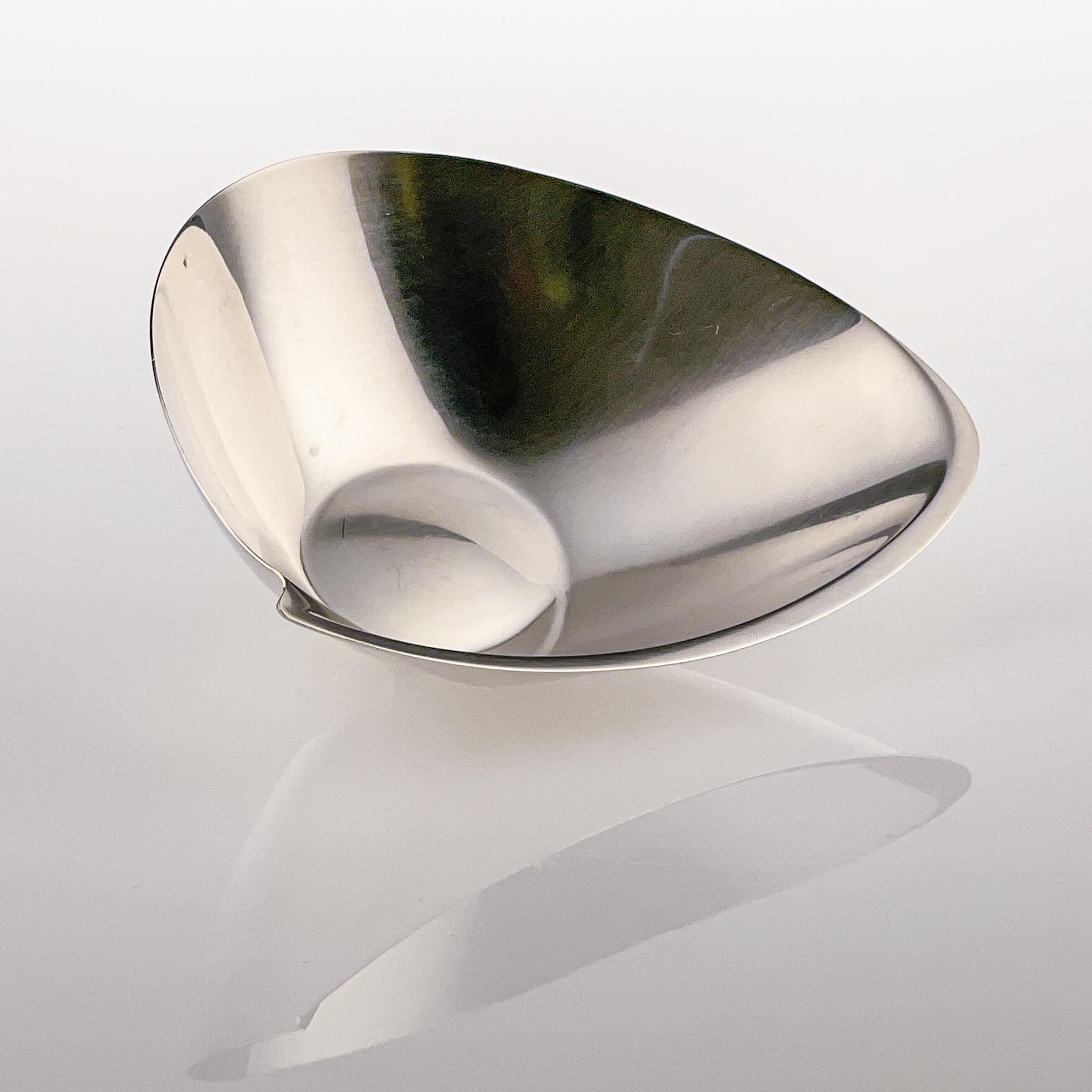 Bol en argent Tapio Wirkkala, modèle TW 118, Kultakeskus, Finlande, 1965 1
