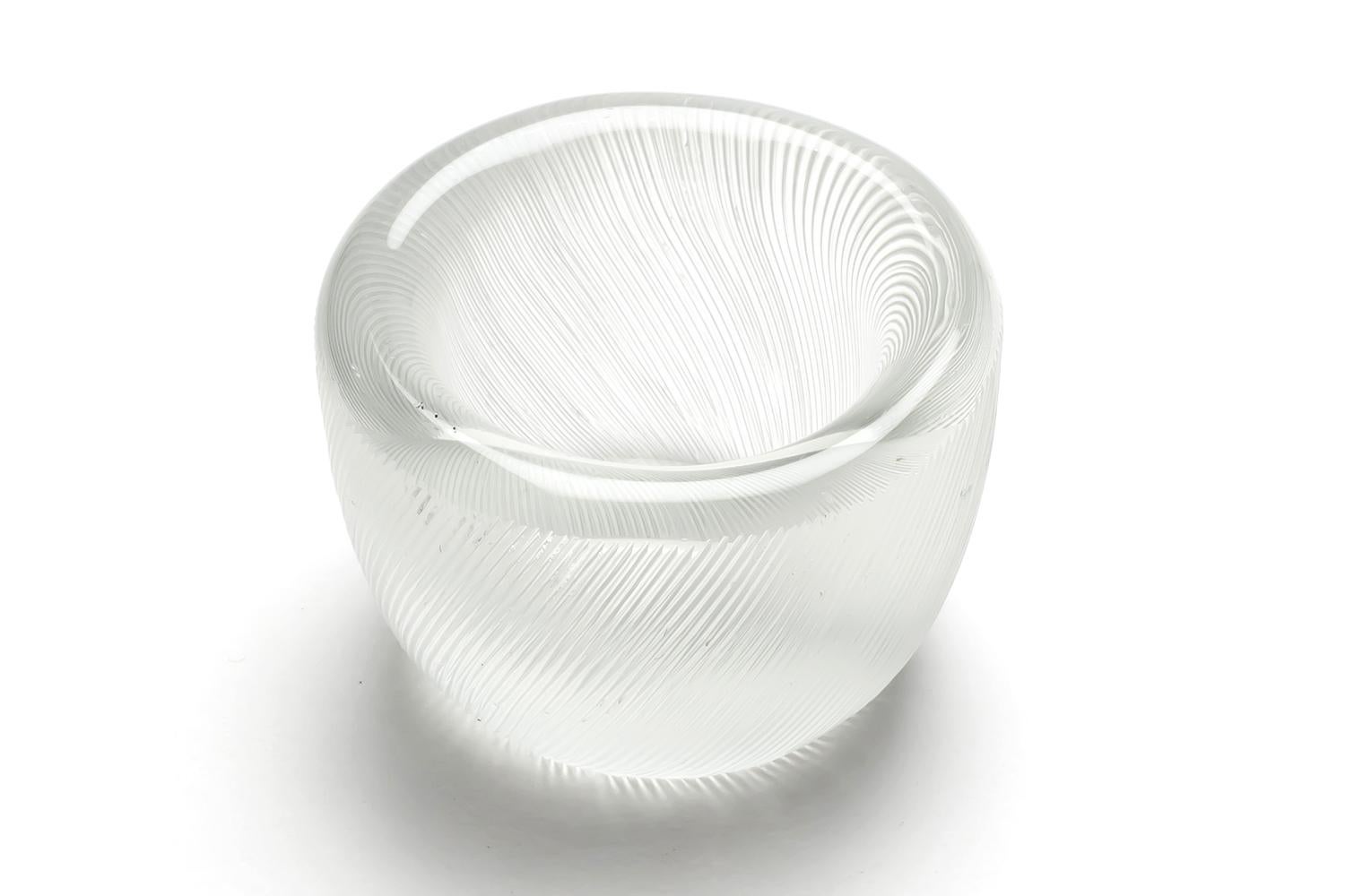 Vetro artistico Tapio Wirkkala / ART OBJECT / SALT BOWL 3269 / Iittala in vendita