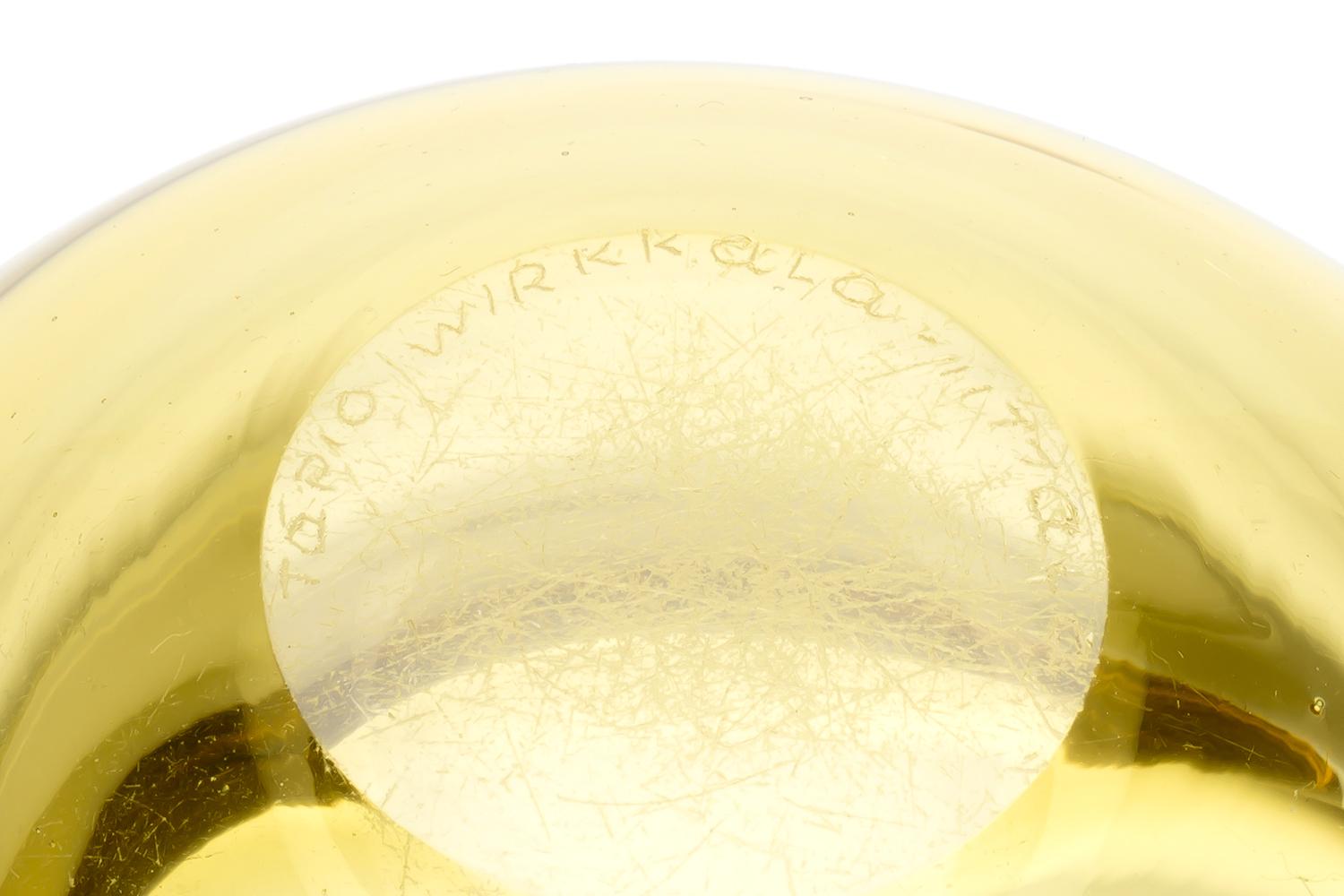 Tapio Wirkkala / ART OBJECT(YELLOW) 3266 / Iittala 4