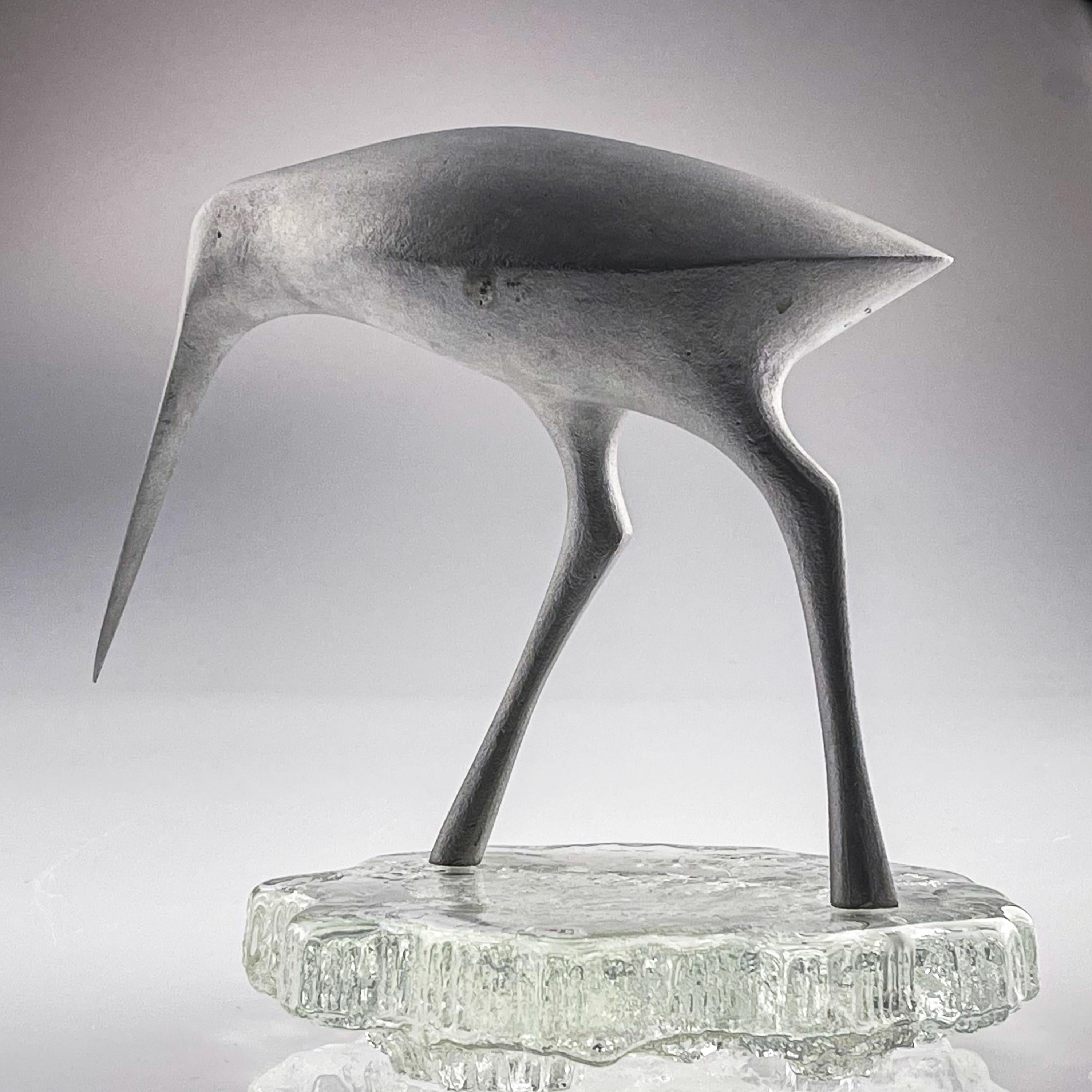 Tapio Wirkkala, Birdsculpture on Glass Stand, Model TW 513, Kultakeskus ca. 1975 1