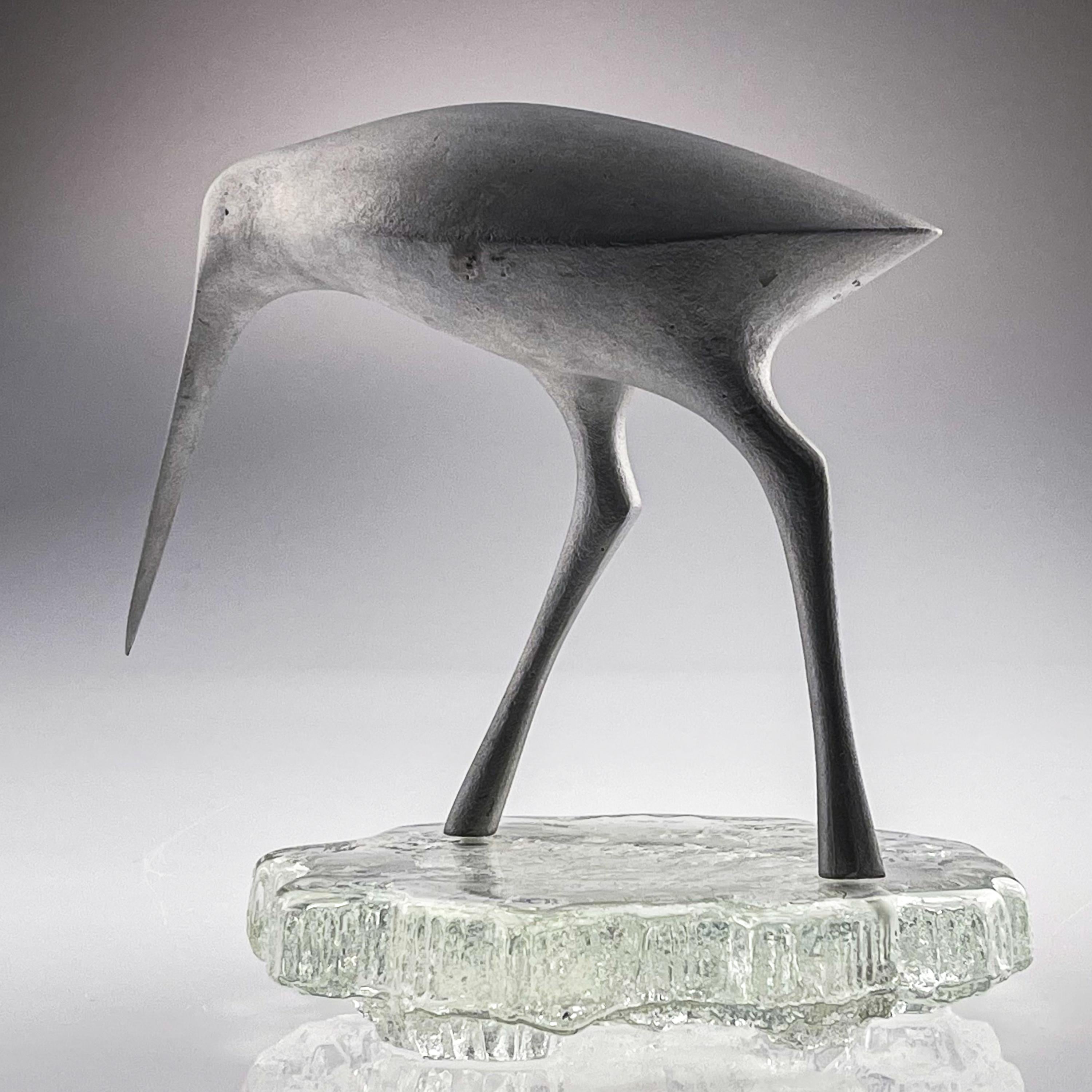 Tapio Wirkkala, Birdsculpture on Glass Stand, Model TW 513, Kultakeskus ca. 1975 2