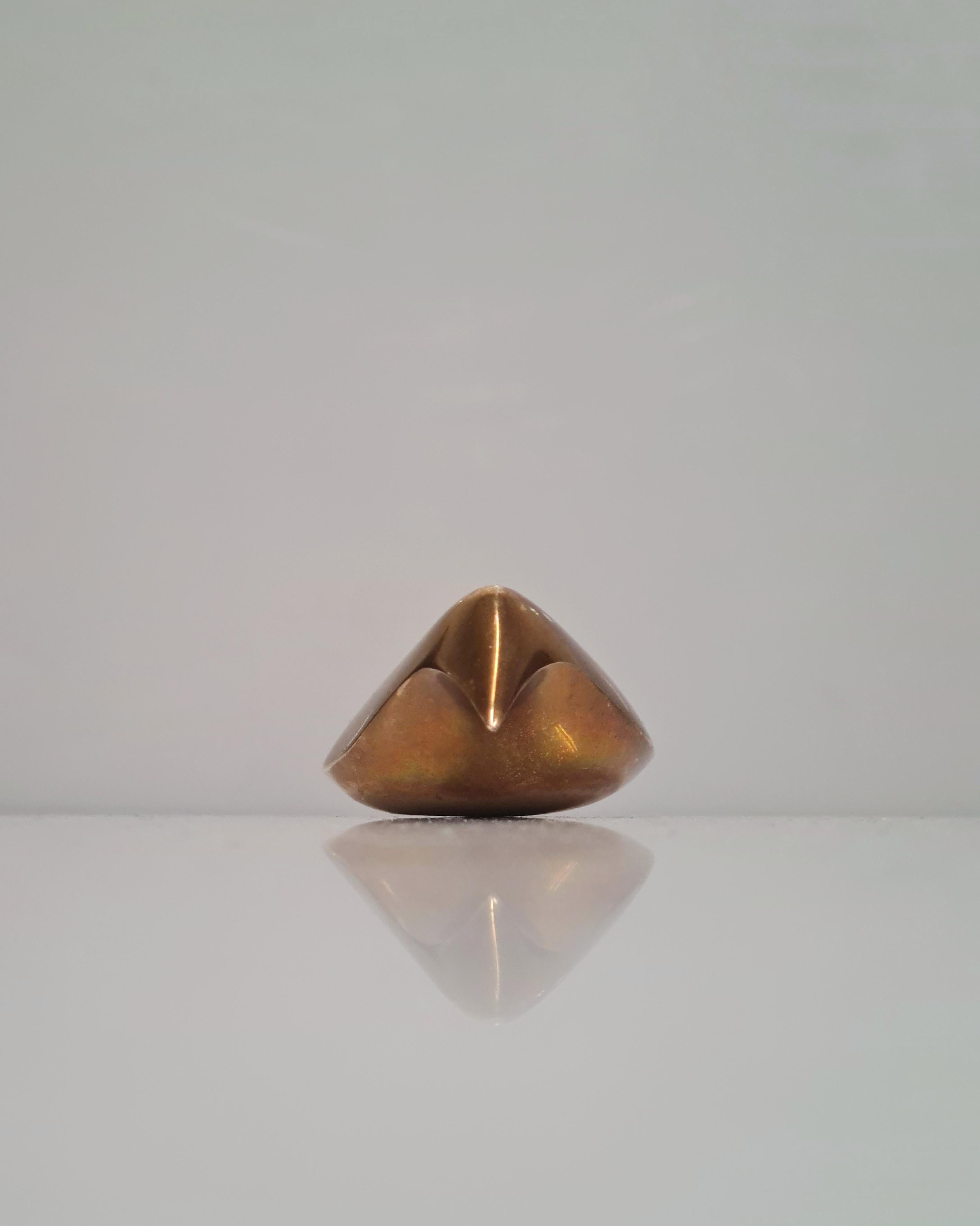 Tapio Wirkkala, Brass Bird Sculpture for Kultakeskus Hämeenlinna Finland, 1970s For Sale 2