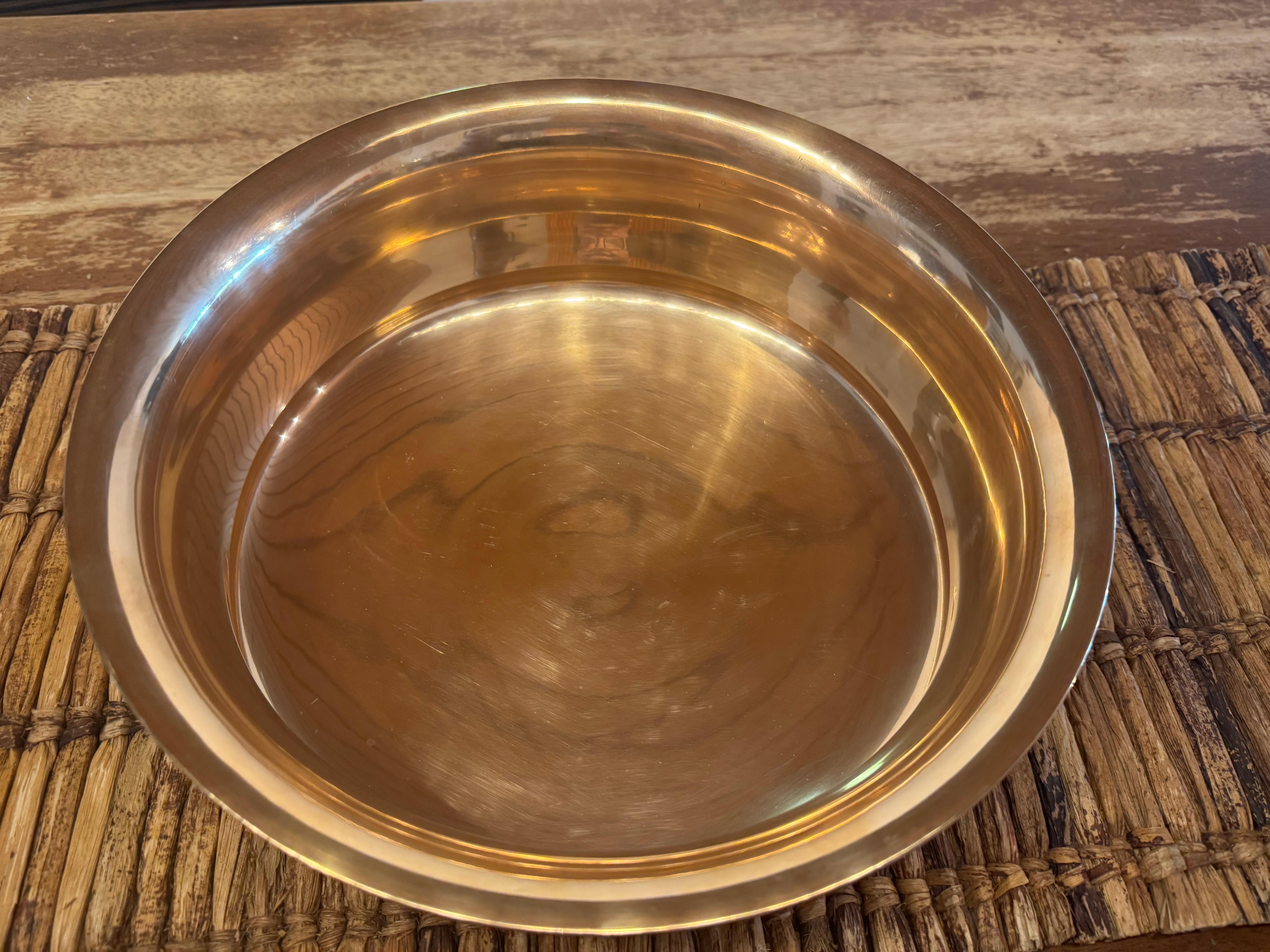 Ciotola in bronzo Tapio Wirkkala TW491 in vendita 1