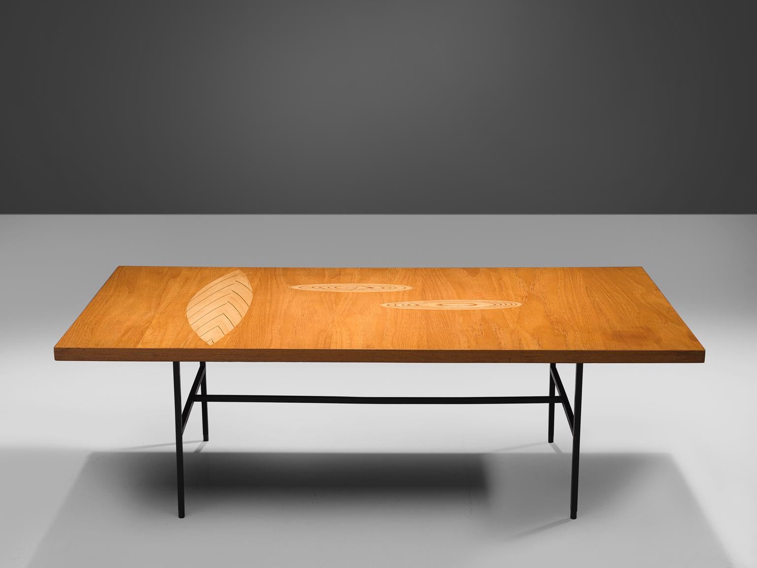 Scandinavian Modern Tapio Wirkkala Coffee Table in Birch