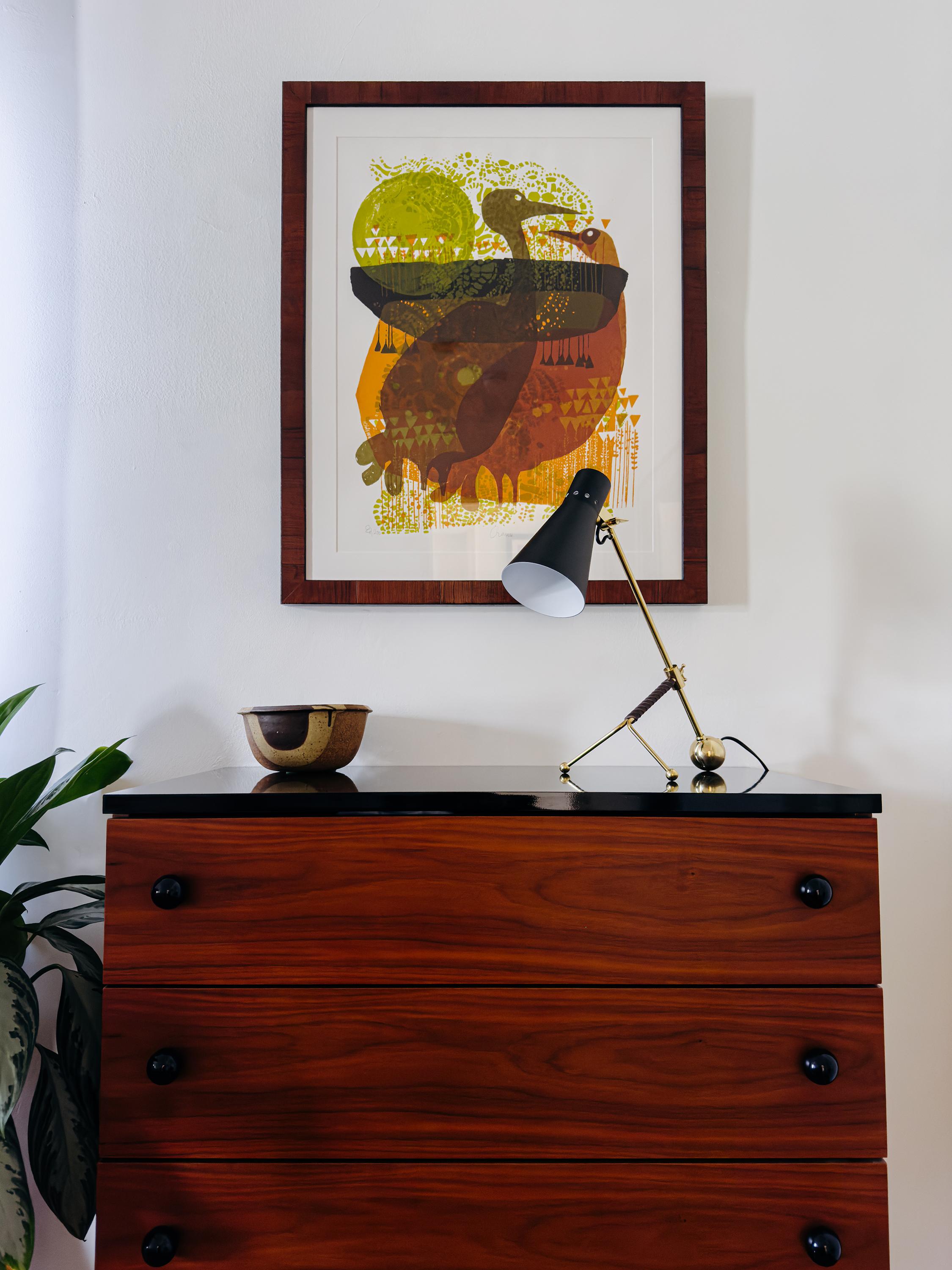 Tapio Wirkkala 'Crane' lampe à poser articulée en noir pour Innolux Oy en vente 4