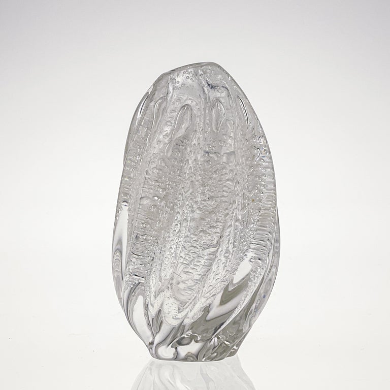 Tapio Wirkkala, Crystal Art-Object, model 3242, Iittala, Finland circa 1948 In Good Condition For Sale In EL Waalre, NL