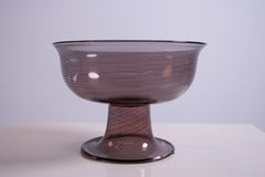 Tapio Wirkkala Cup Filigrana for Venini Murano Signed, 1980s