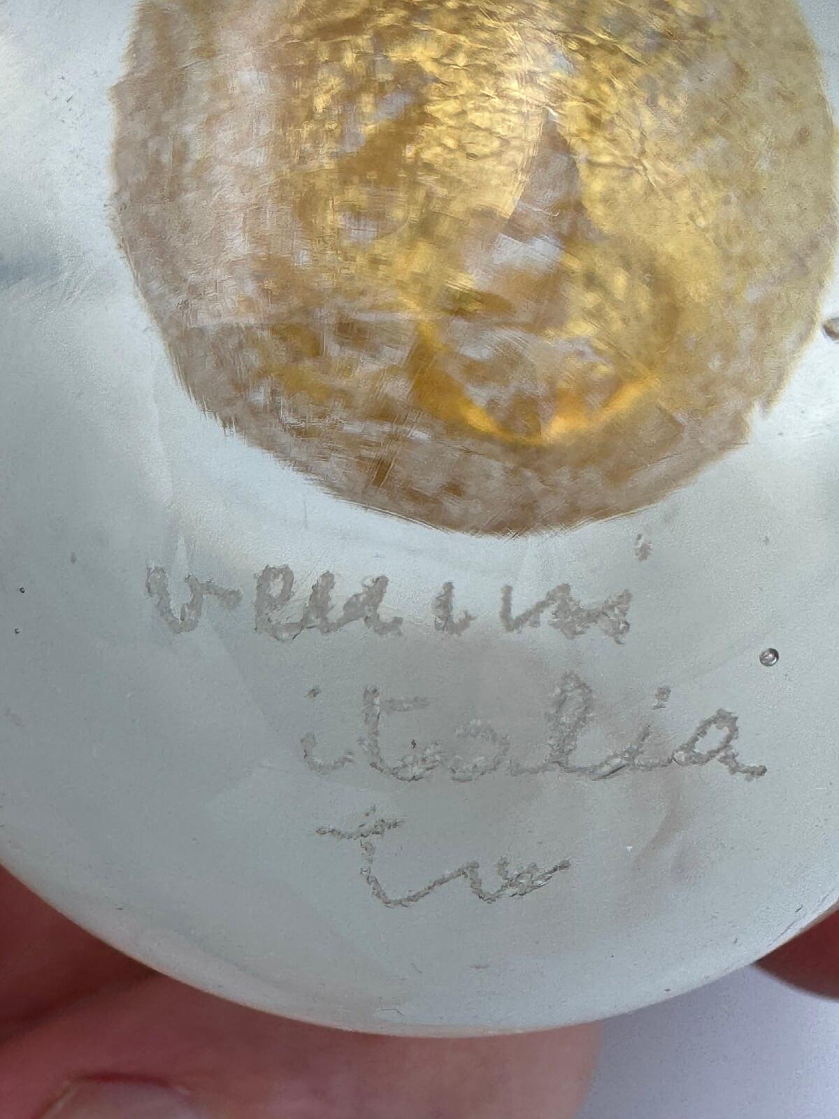 Verre Œuf Tapio Wirkkala pour Venini, 1968 en vente