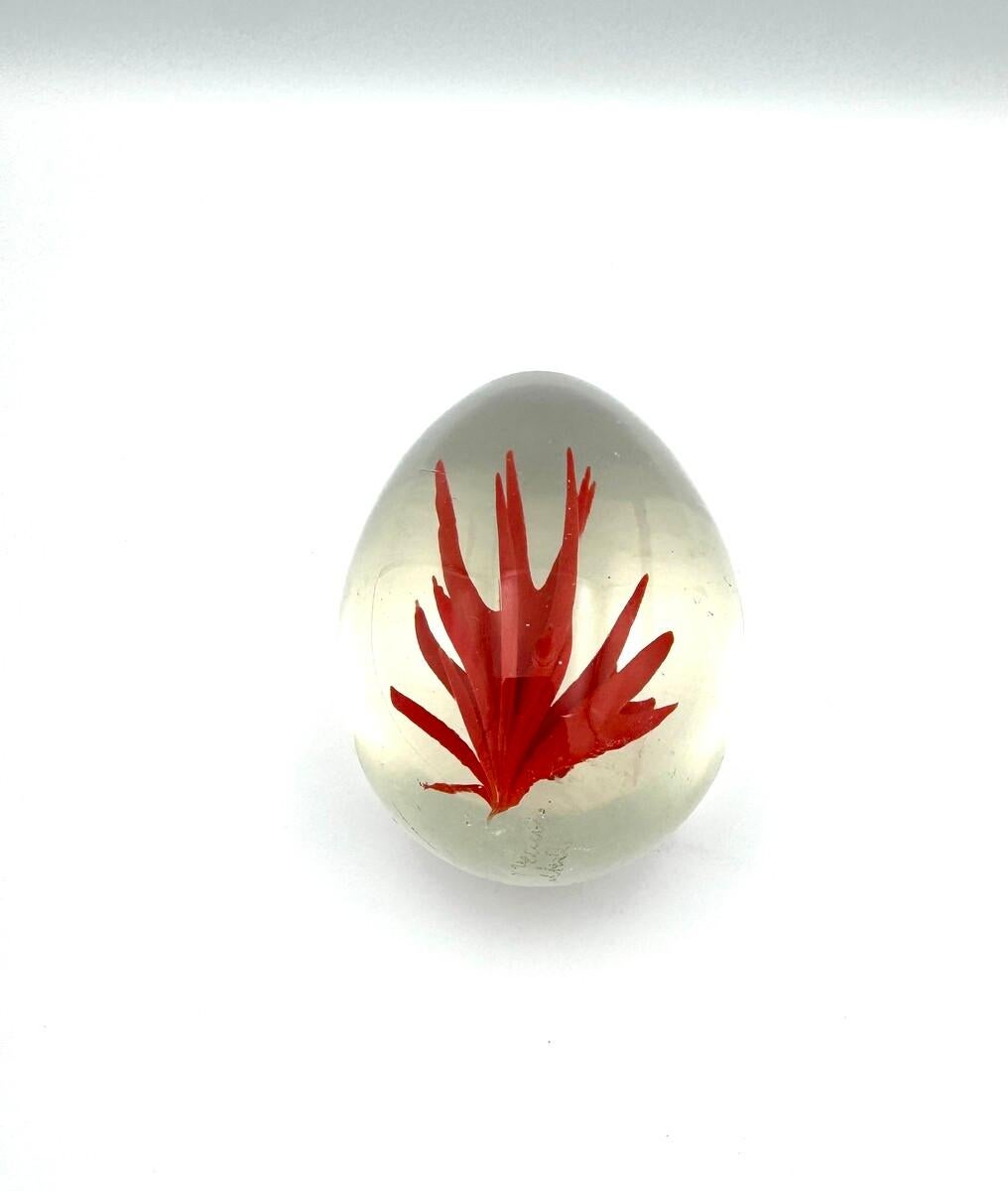 Glass Tapio Wirkkala Egg for Venini, 1968 For Sale