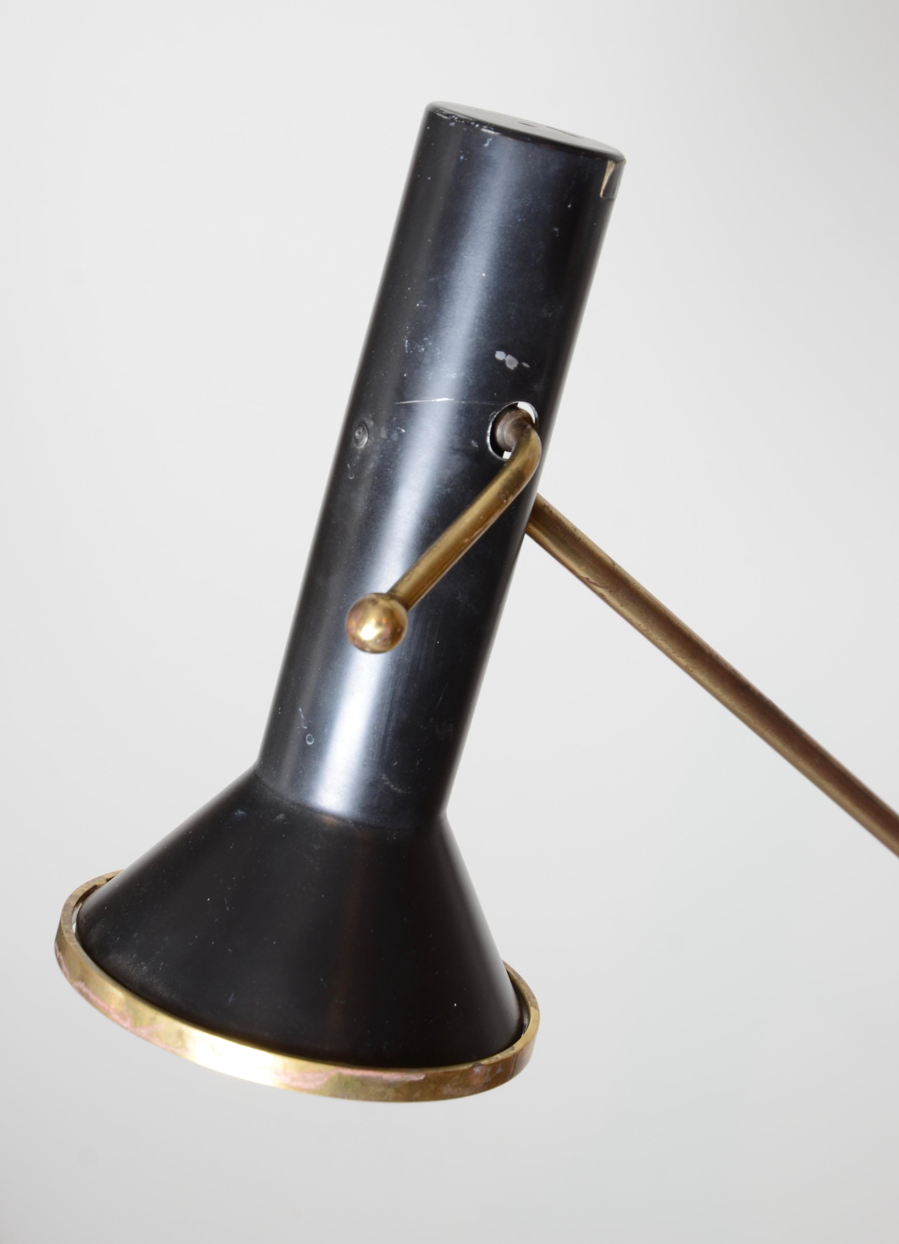 Brass Tapio Wirkkala, Floor Lamp Model K10-47, Manufactured by Idman Oy, 1960s
