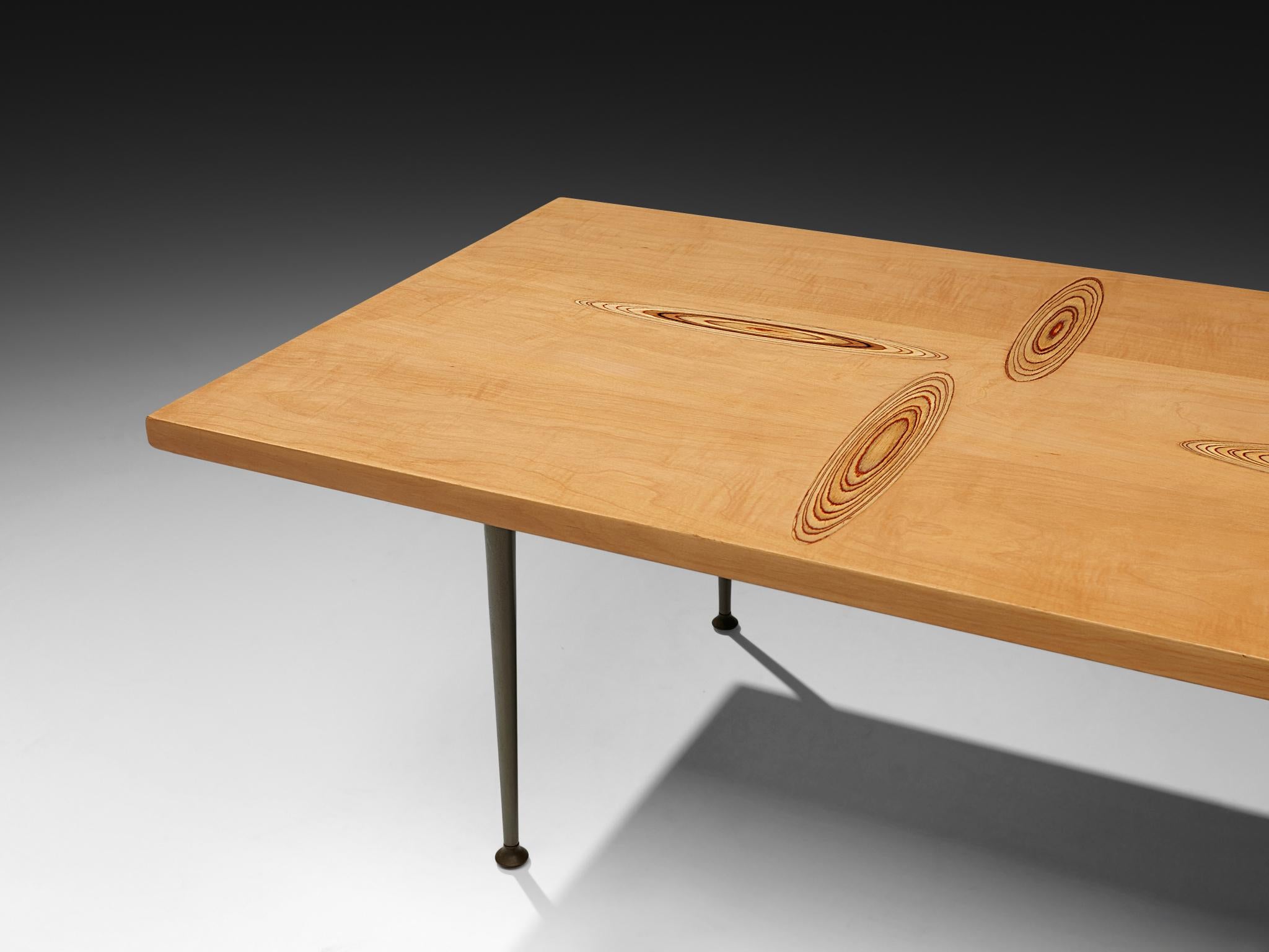 Milieu du XXe siècle Table à cocktail Tapio Wirkkala pour Asko en bouleau en vente