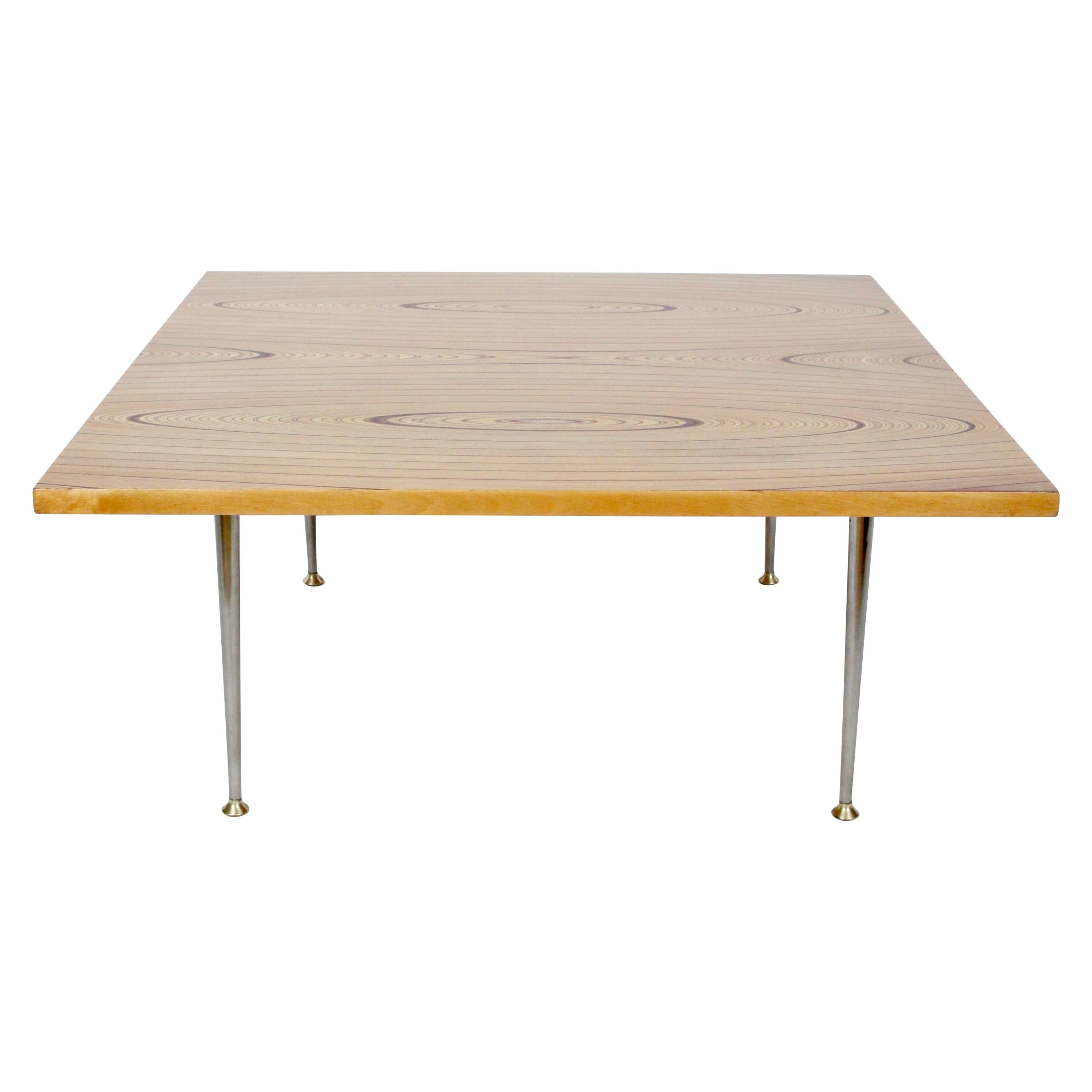 Tapio Wirkkala für Asko Quadratischer Couchtisch „Rhythmic“, 1950er-Jahre