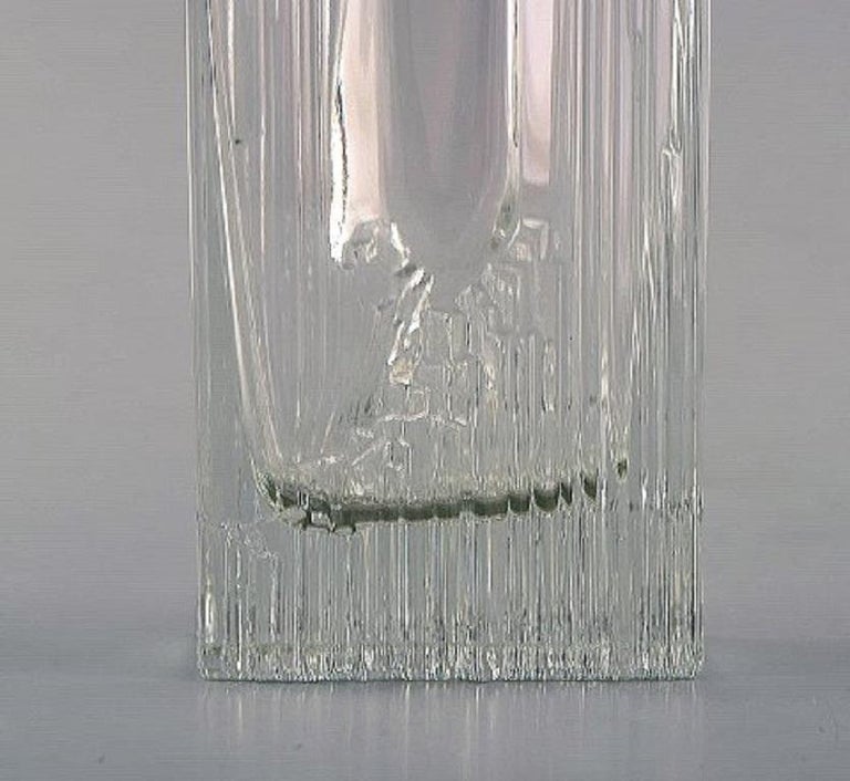 Tapio Wirkkala for Iittala, Three Vases in Art Glass, Finnish Design 1960s For Sale 1