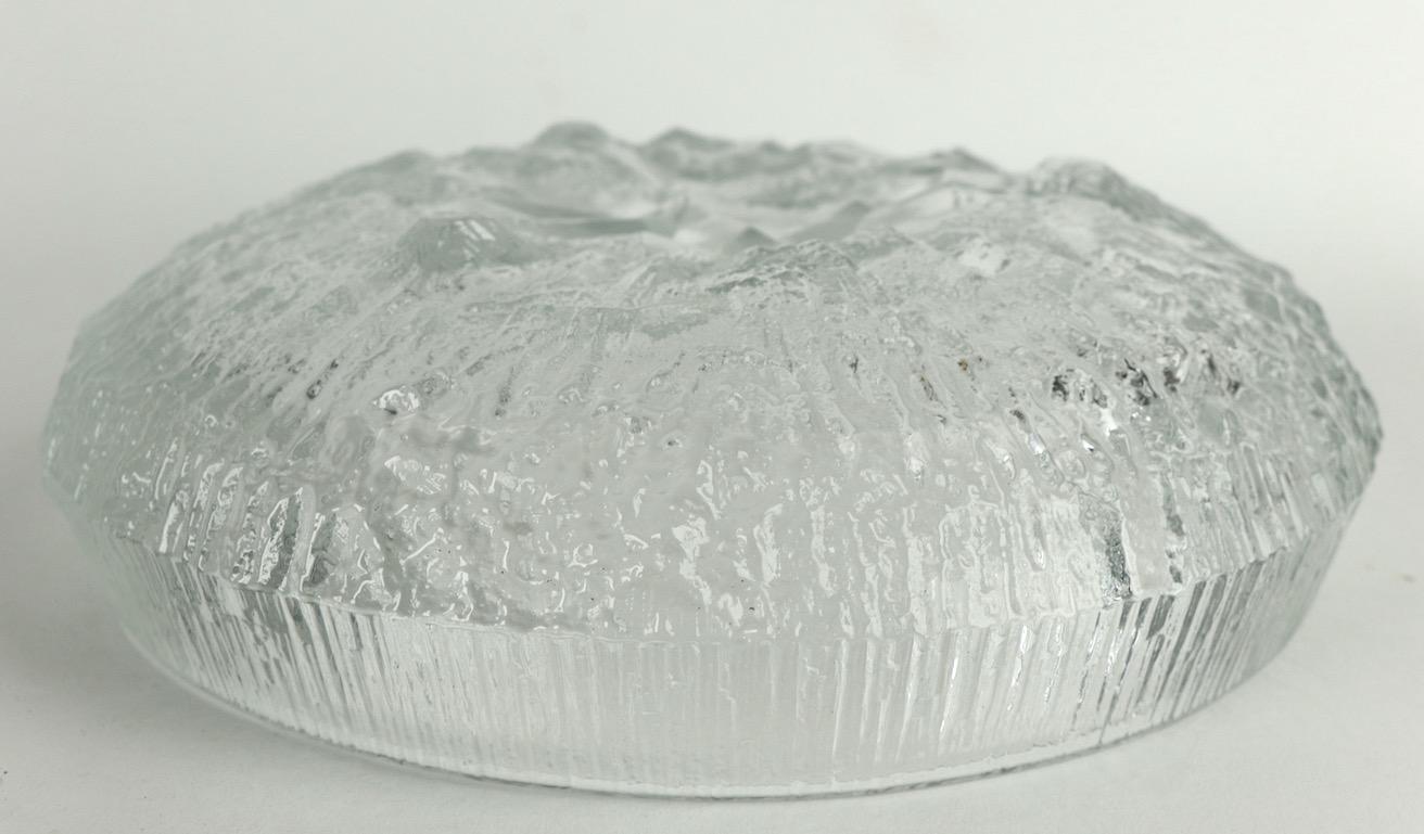 Tapio Wirkkala für Ittala Lunaria Ice Block Bowl (Glaskunst) im Angebot