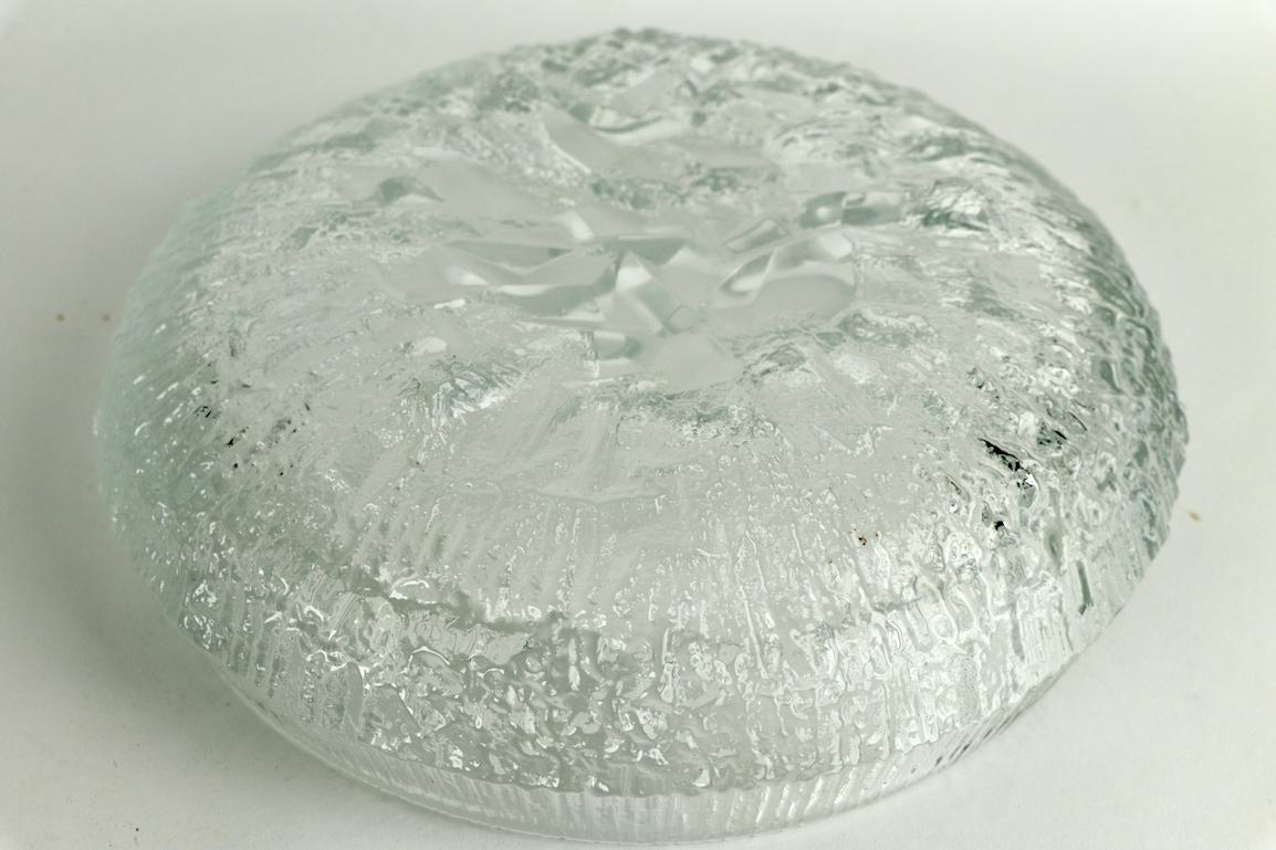 Tapio Wirkkala for Ittala Lunaria Ice Block Bowl In Excellent Condition For Sale In New York, NY