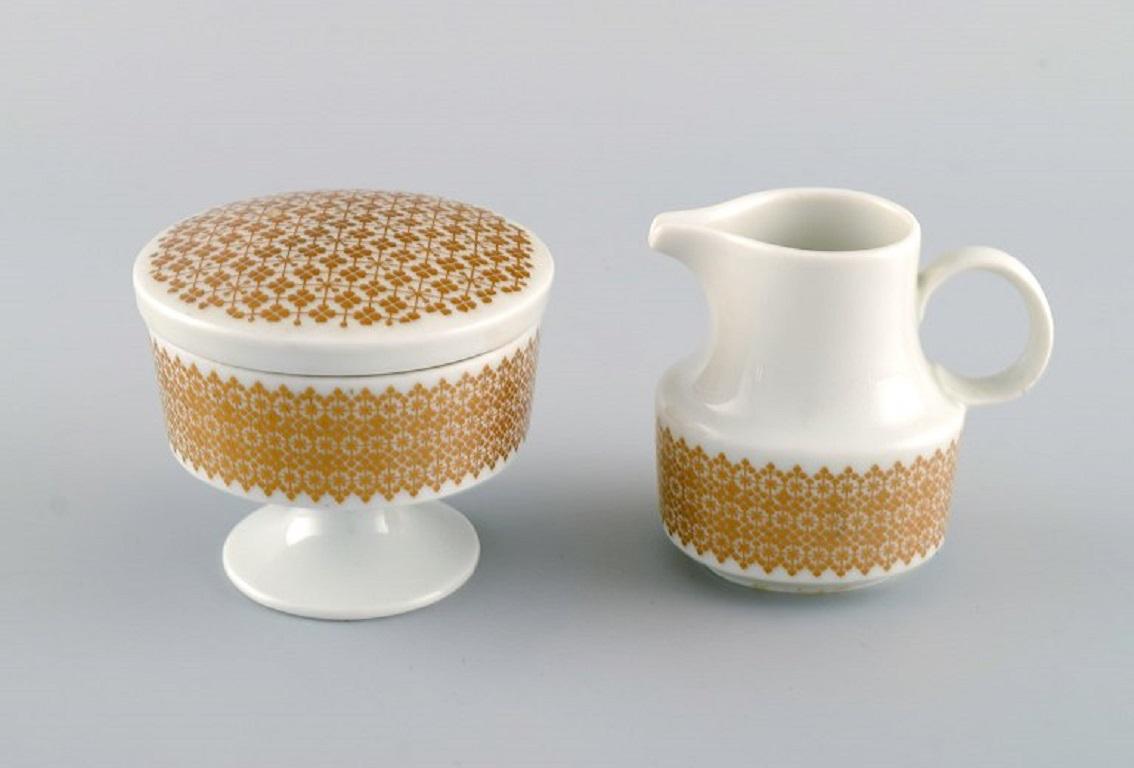 Hand-Painted Tapio Wirkkala for Rosenthal, Coffee Service for Twelve People, 1970s For Sale