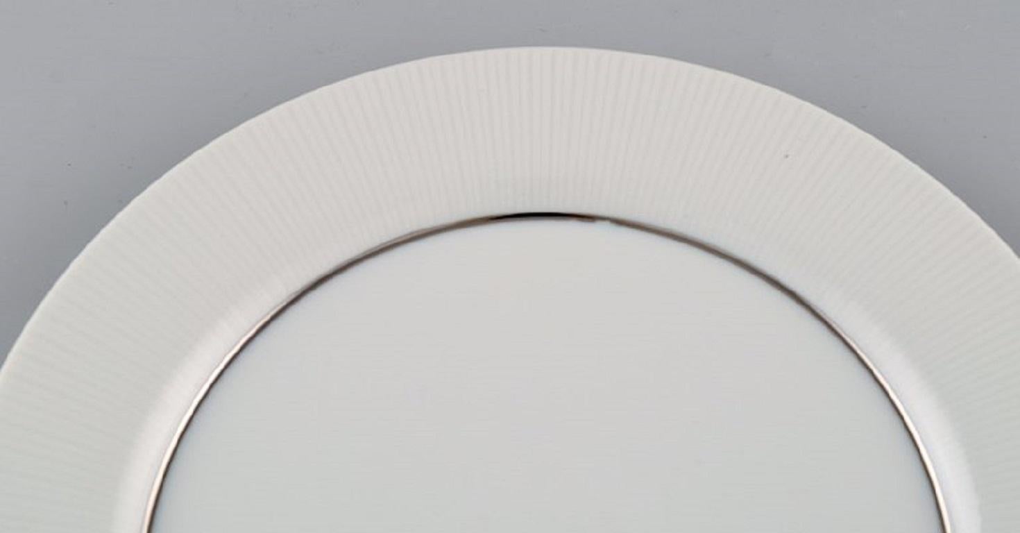 German Tapio Wirkkala for Rosenthal, Eight Rare Modulation Porcelain Plates For Sale