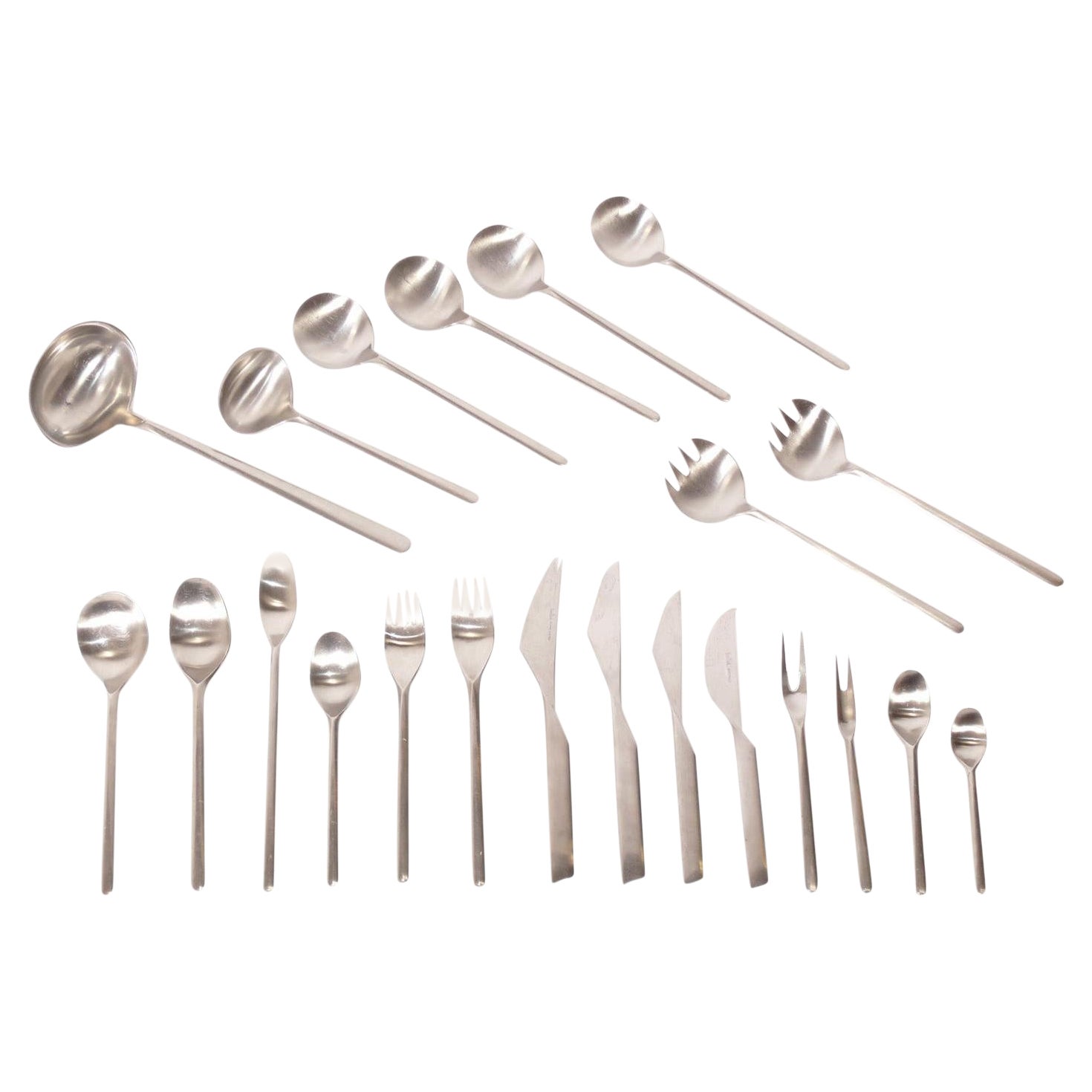 Tapio Wirkkala lot de 92 pièces de couverts pour Rosenthal