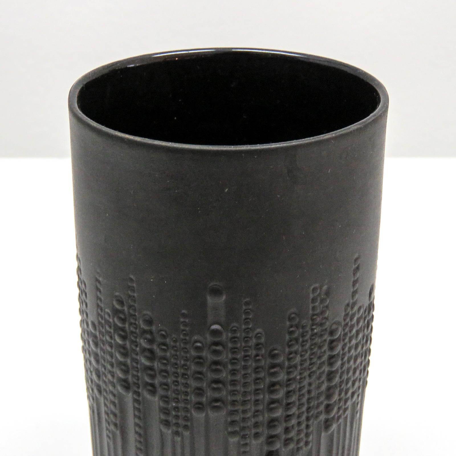 Tapio Wirkkala pour Rosenthal Porcelain Noir, 1960 Bon état - En vente à Los Angeles, CA