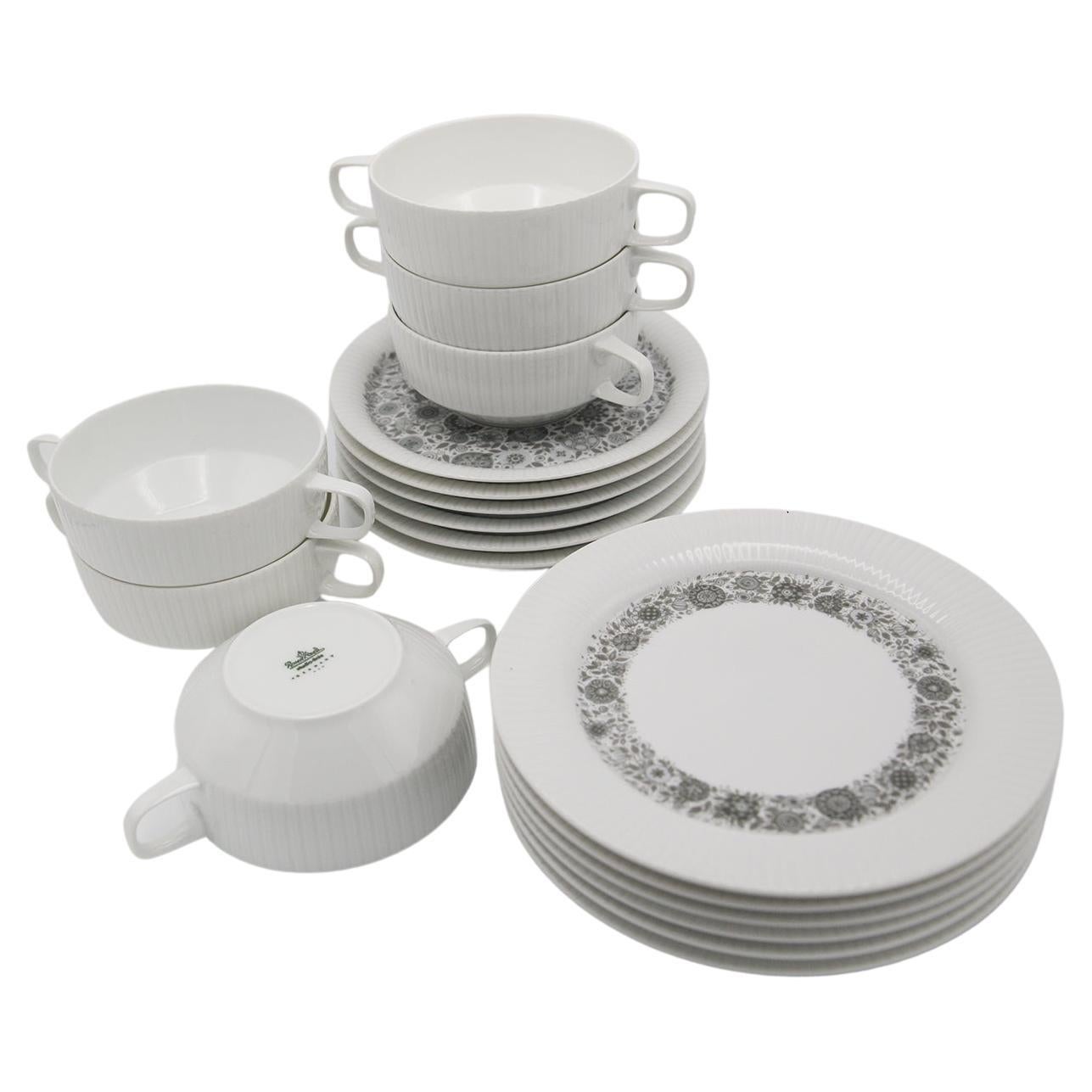 Tapio Wirkkala for Rosenthal Porcelain Tea Sets