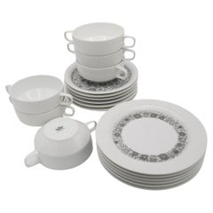 Tapio Wirkkala for Rosenthal Porcelain Tea Sets
