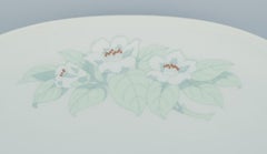 Tapio Wirkkala for Rosenthal Studio-linie. Large oval dish with a flower motif