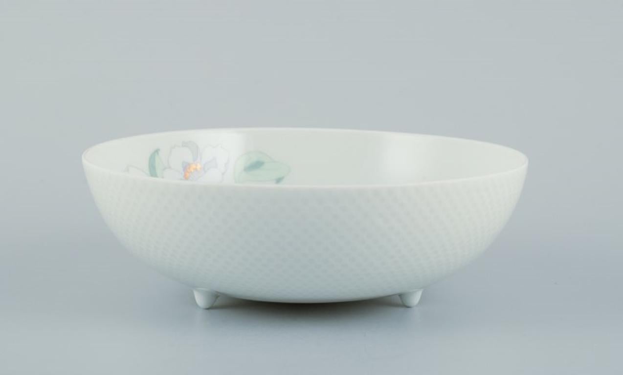 German Tapio Wirkkala for Rosenthal Studio-linie. Two porcelain bowls with flower motif For Sale