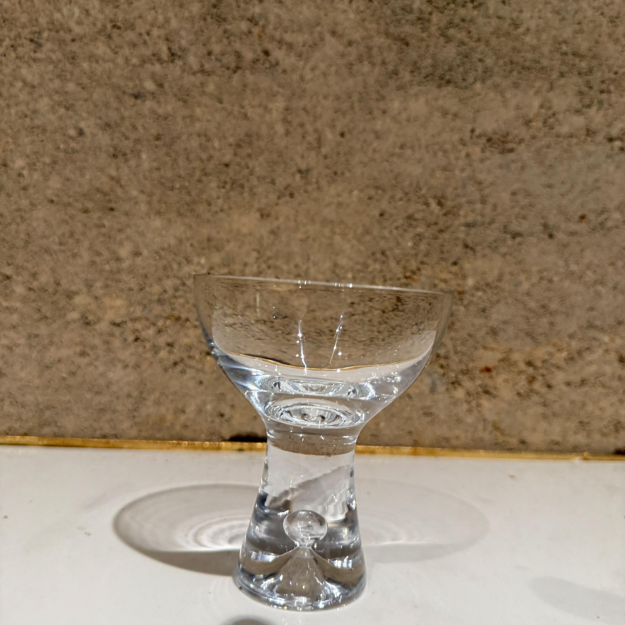 Tapio Wirkkala Glas Iittala Finnland Likör Cocktailglas im Angebot 7