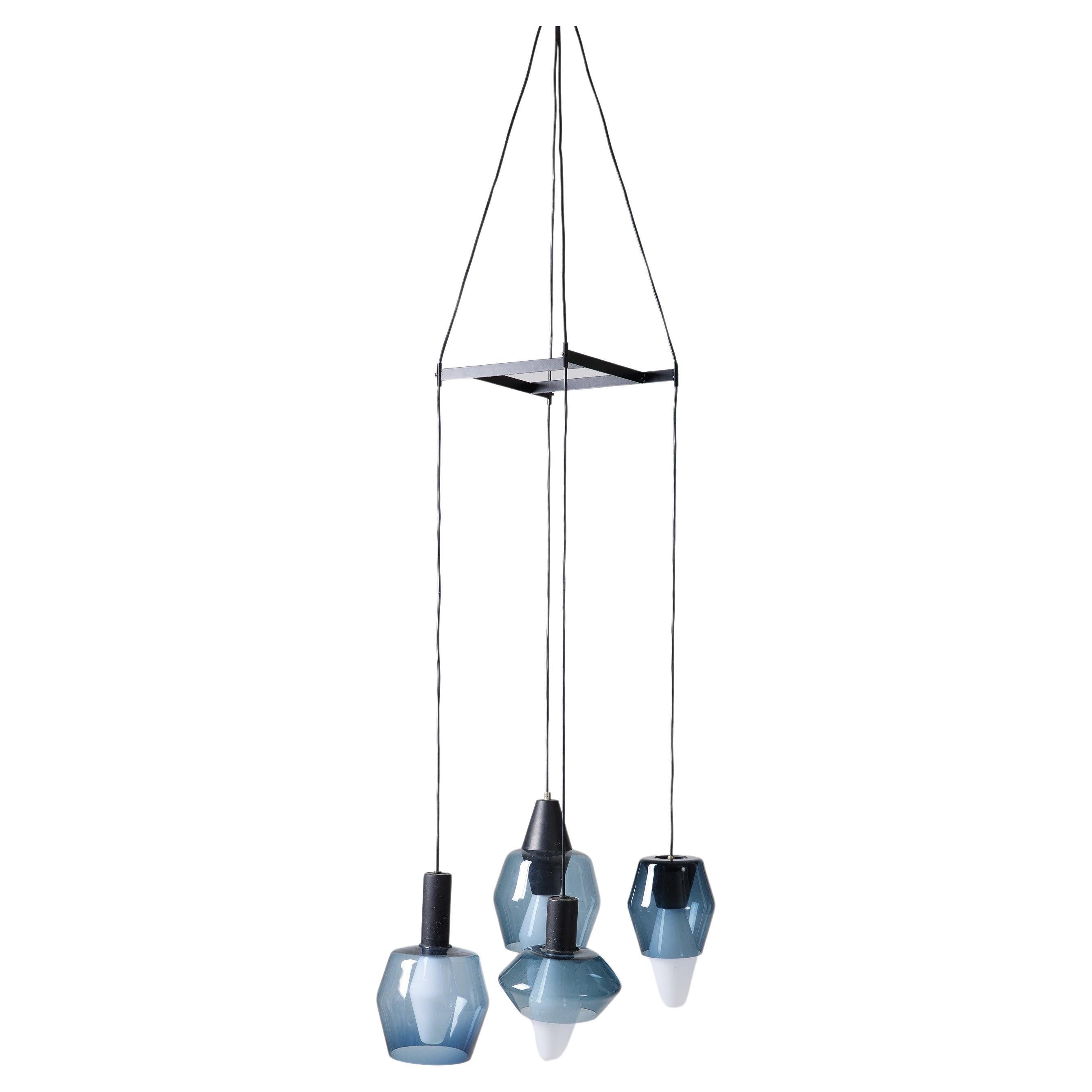 Tapio Wirkkala glass suspension For Sale