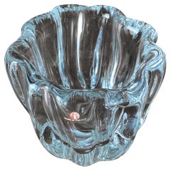 Tapio Wirkkala Glass " Tree Stump " Vase 1980's